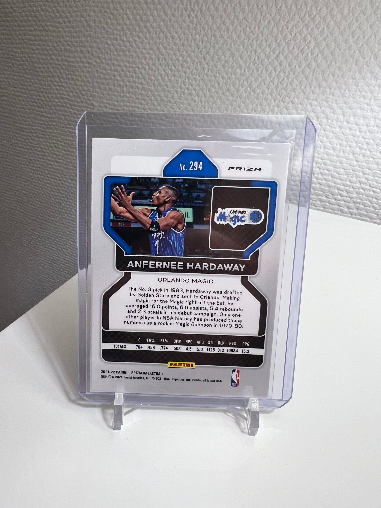 Prizm 21-22 - Anfernee Hardaway Silver - Orlando Magic