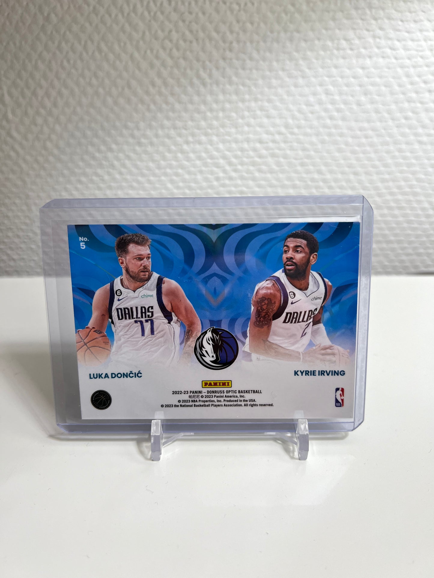 Donruss Optic 22-23 - Luka Doncic Kyrie Irving Optical Illusions - Dallas Mavericks