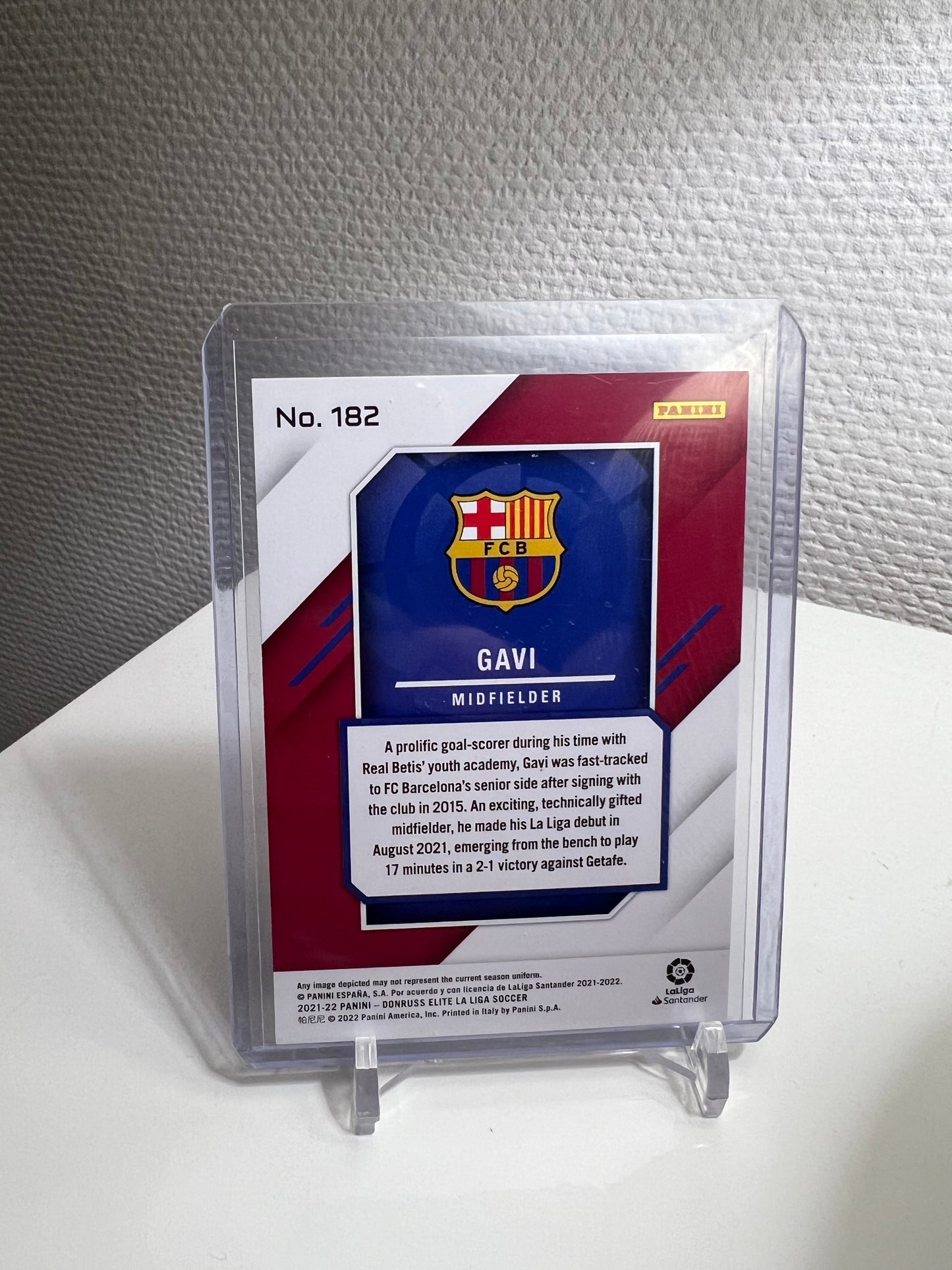 Donruss Elite 21-22 - Gavi RC Card - FC Barcelona