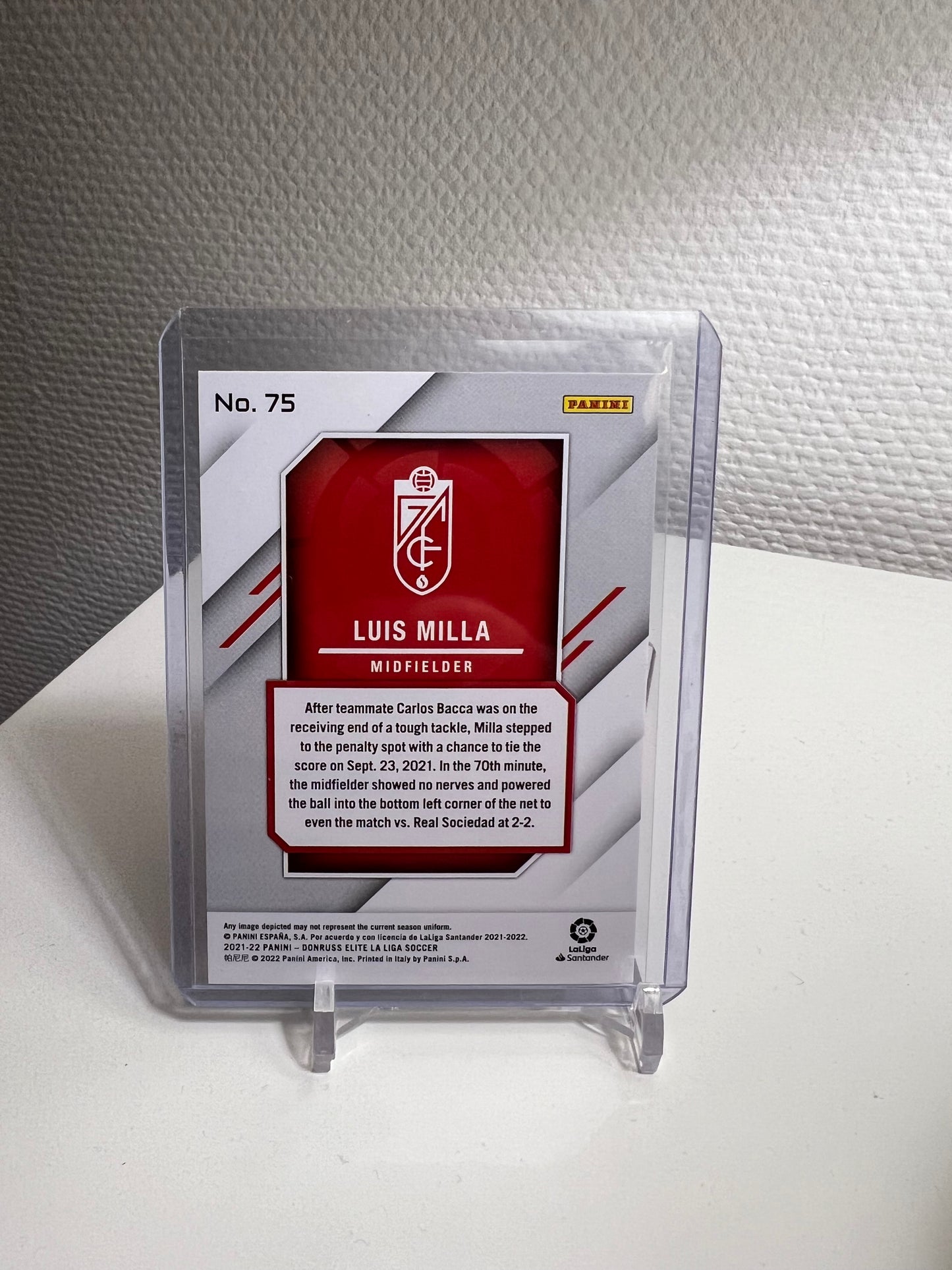Donruss Elite 21-22 - Luis Milla Red Explosion - FC Granada