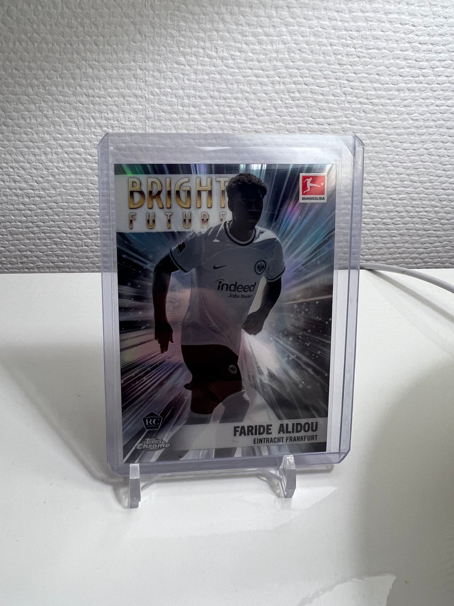 Chrome 22-23 - Faride Alidou Bright Future RC Card - Eintracht Frankfurt