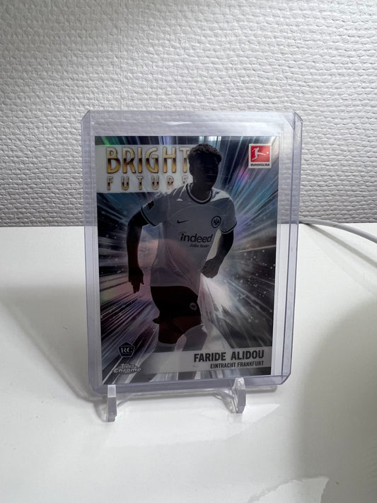 Chrome 22-23 - Faride Alidou Bright Future RC Card - Eintracht Frankfurt