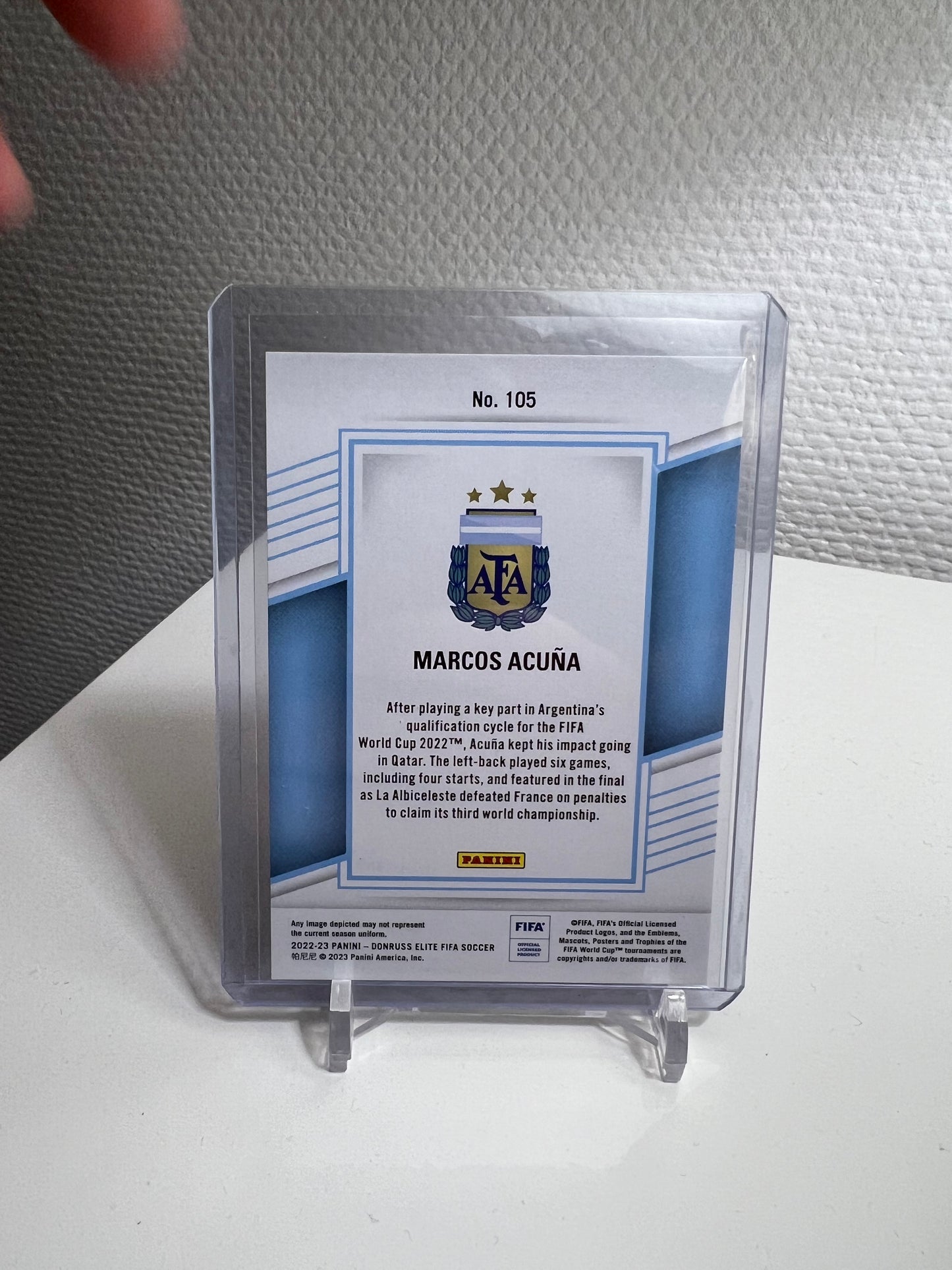 Donruss Elite 22-23 - Marcos Acuna Red - Argentinien