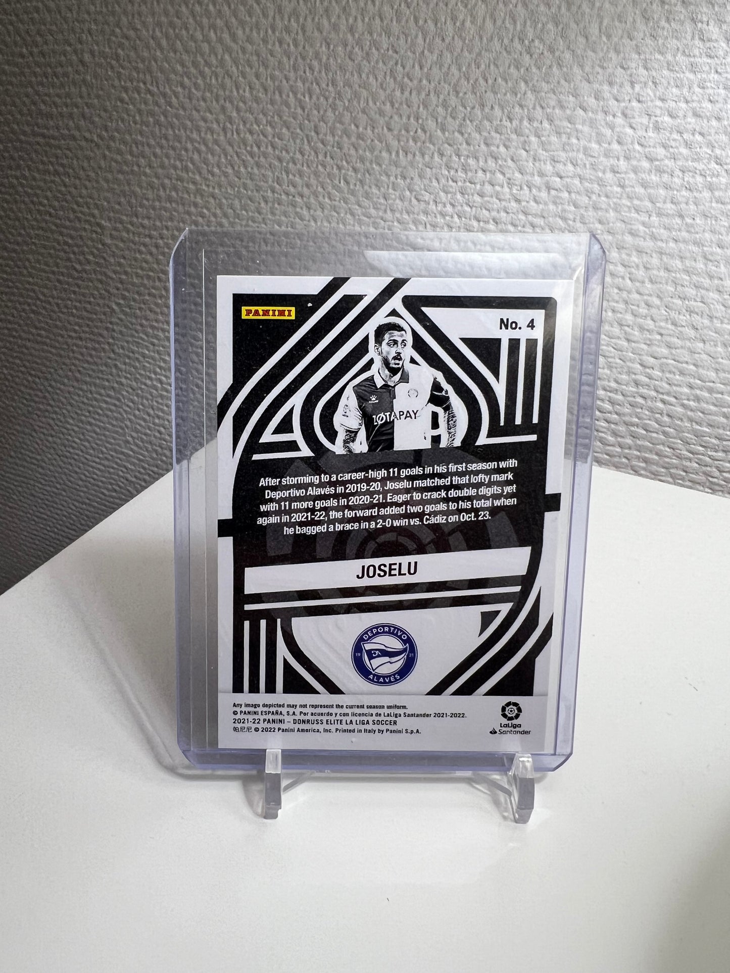 Donruss Elite 21-22 - Joselu Elite Elite Deck - Deportivo Alaves