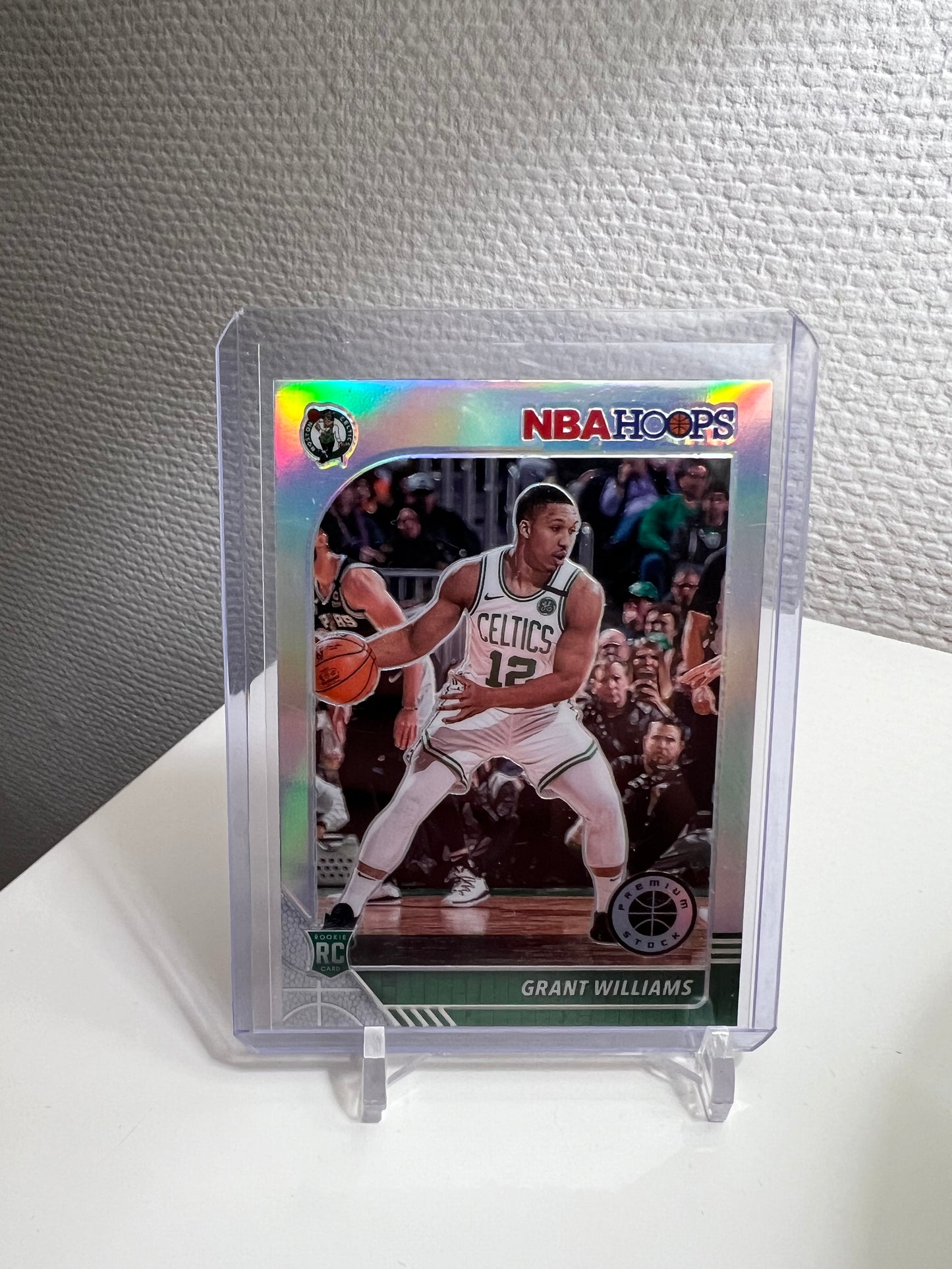 Hoops Premium Stock 19-20 - Grant Williams Silver Prizm RC Card - Bostomn Celtics