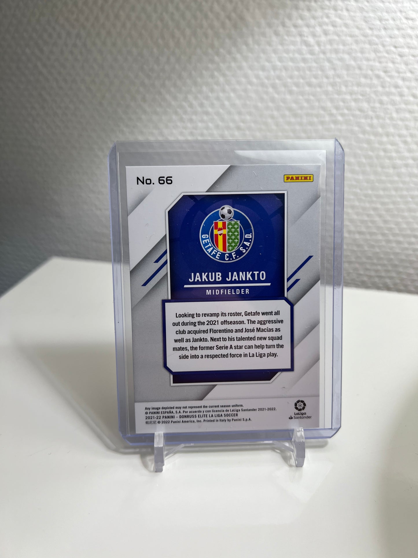 Donruss Elite 21-22 - Jakub Jankto Aspirations /83 - FC Getafe