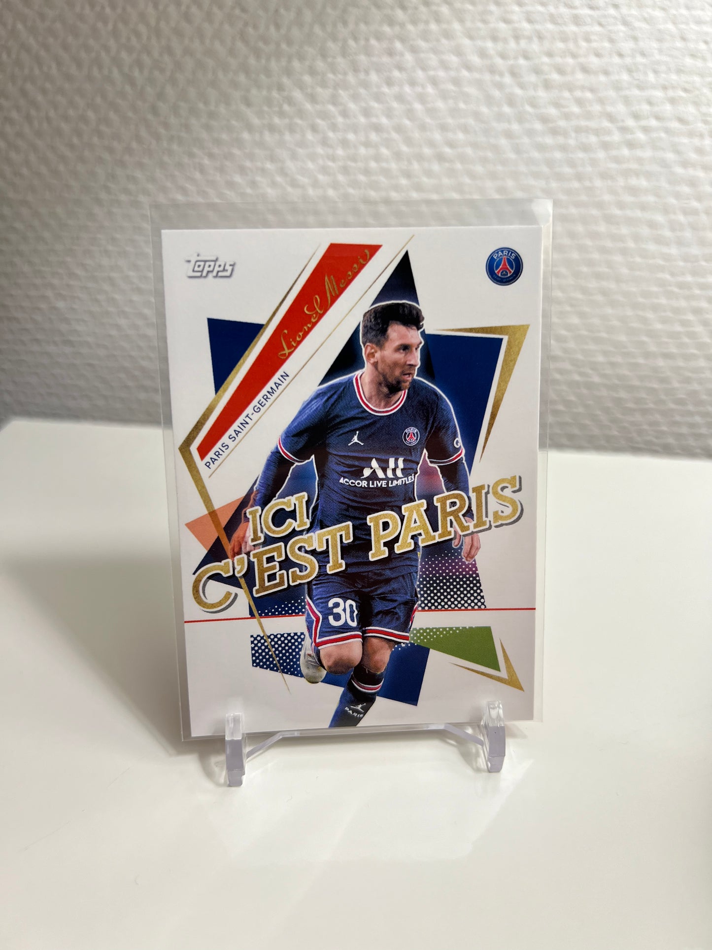 Team-Set 21-22 - Lionel Messi Ici C´est Paris - Paris Saint-Germain