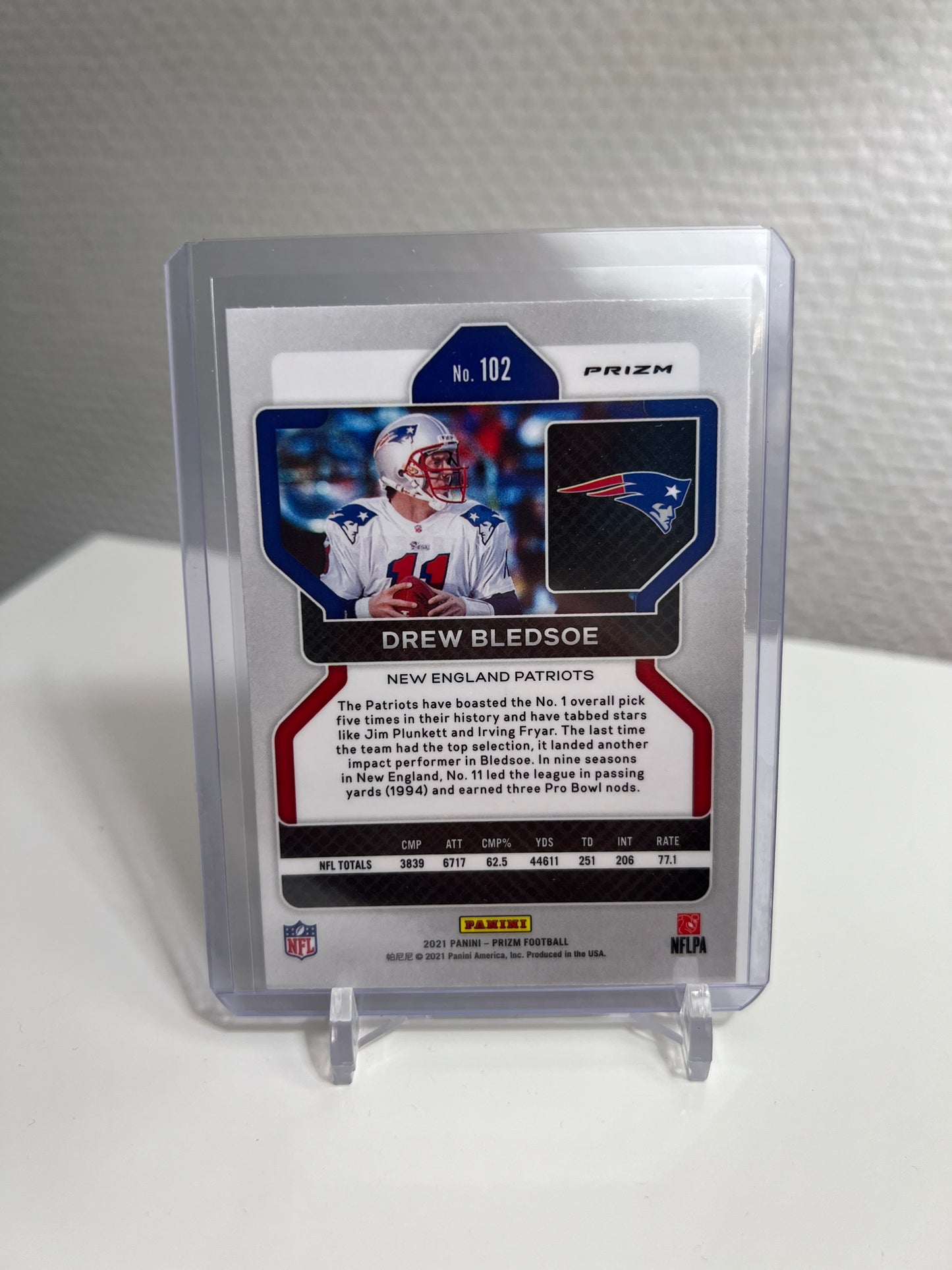 Prizm 21 - Drew Bledsoe - New England Patriots