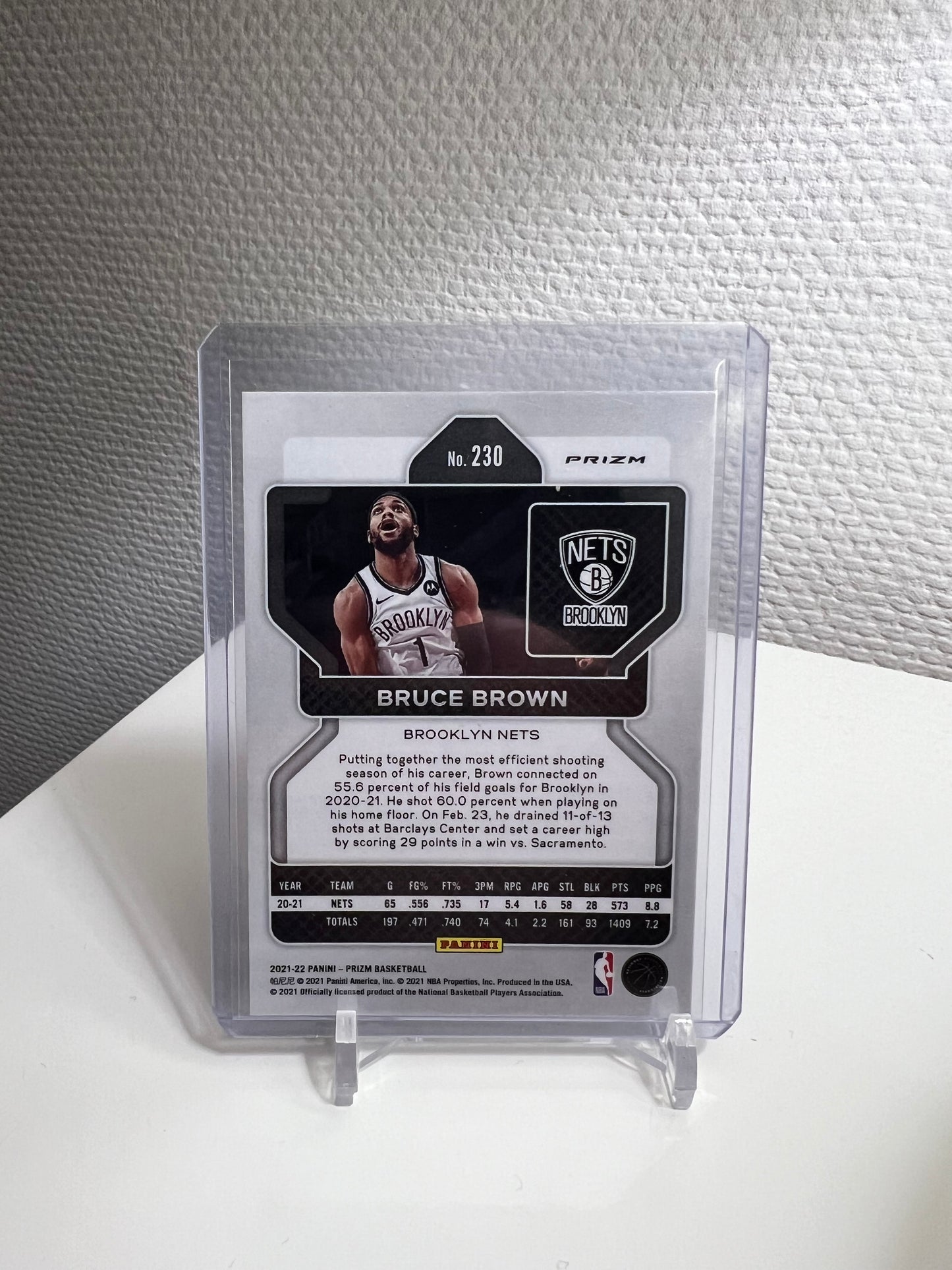 Prizm 21-22 - Bruce Brown Green - Brooklyn Nets