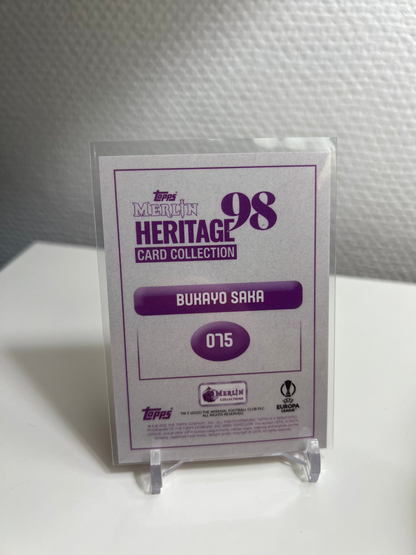 Merlin Heritage 98 22-23 - Bukayo Saka - Arsenal London