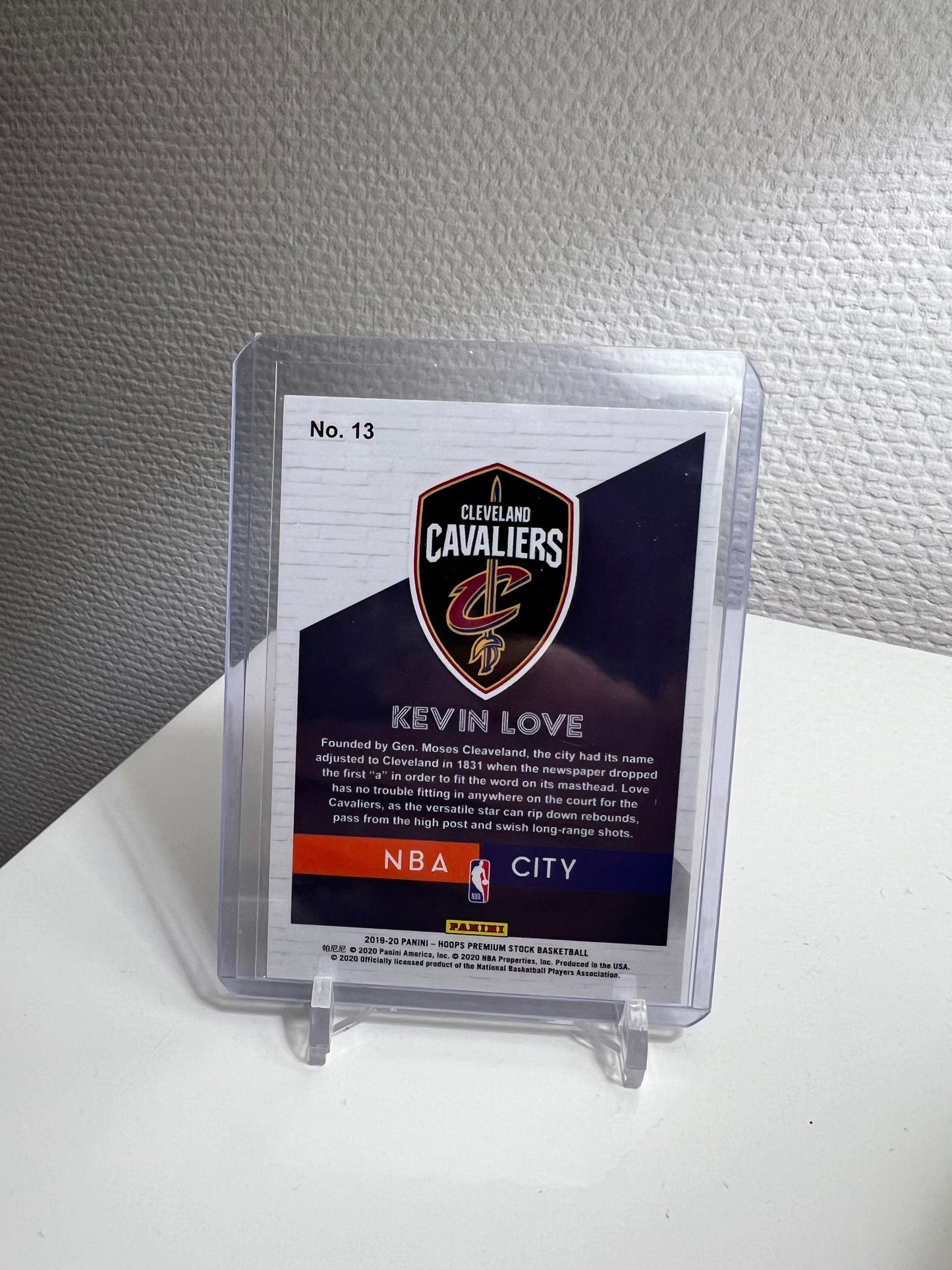 Hoops Premium Stock 19-20 - Kevin Love NBA City - Cleveland Cavaliers