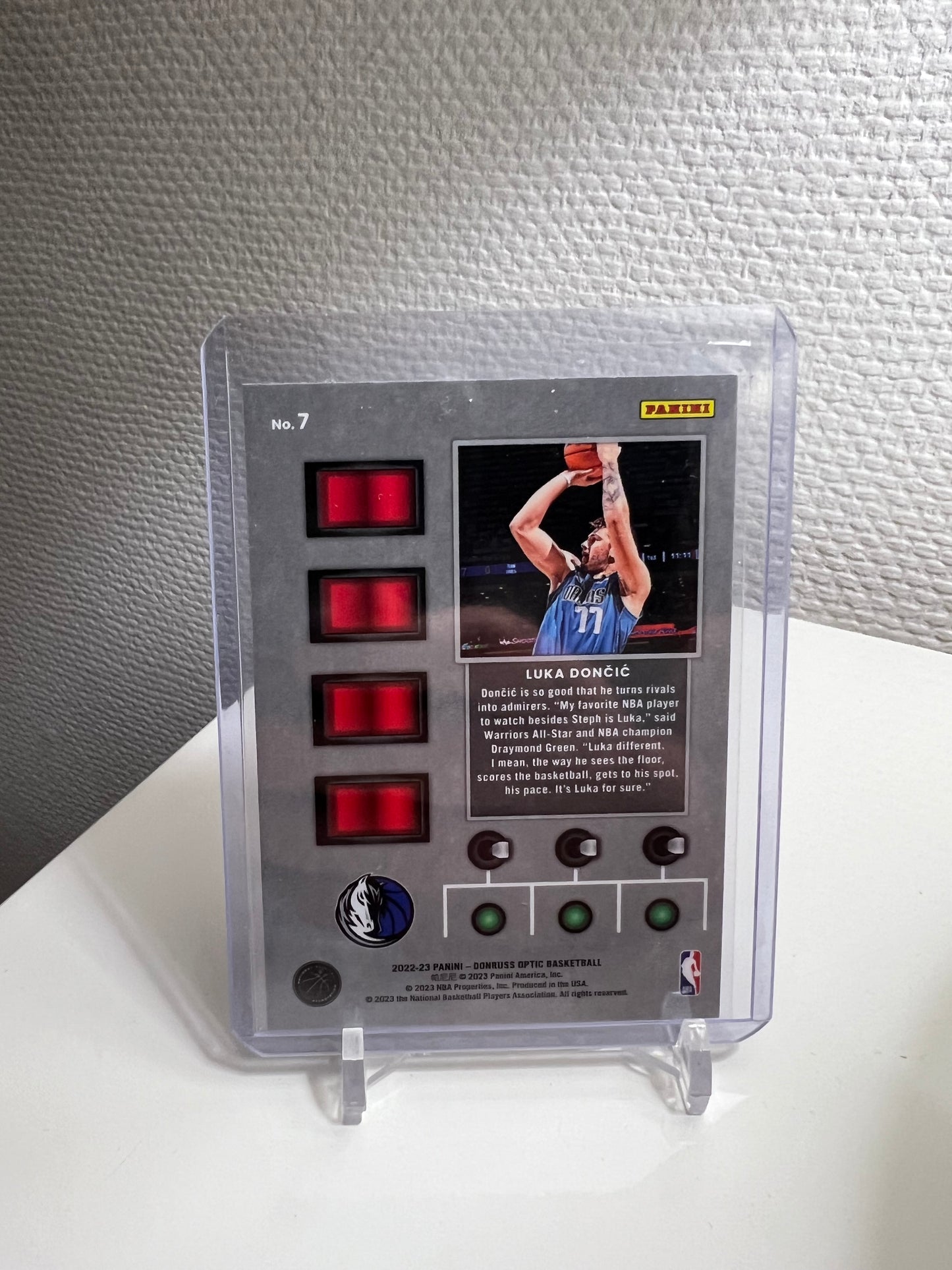 Donruss Optic 22-23 - Luka Doncic T-Minus 3..2..1.. - Dallas Mavericks