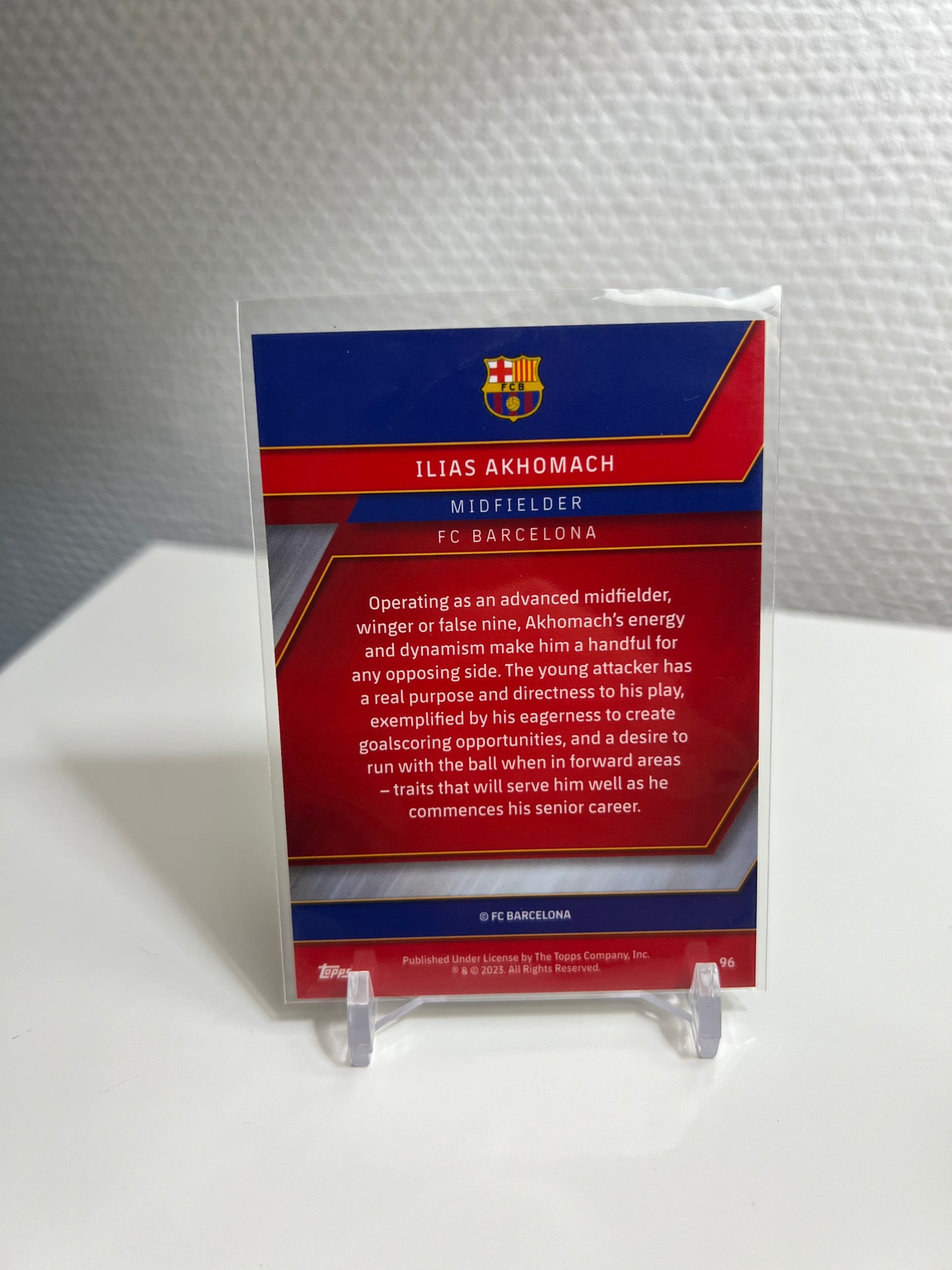 Chrome 22-23 - Ilias Akhomach Action - FC Barcelona