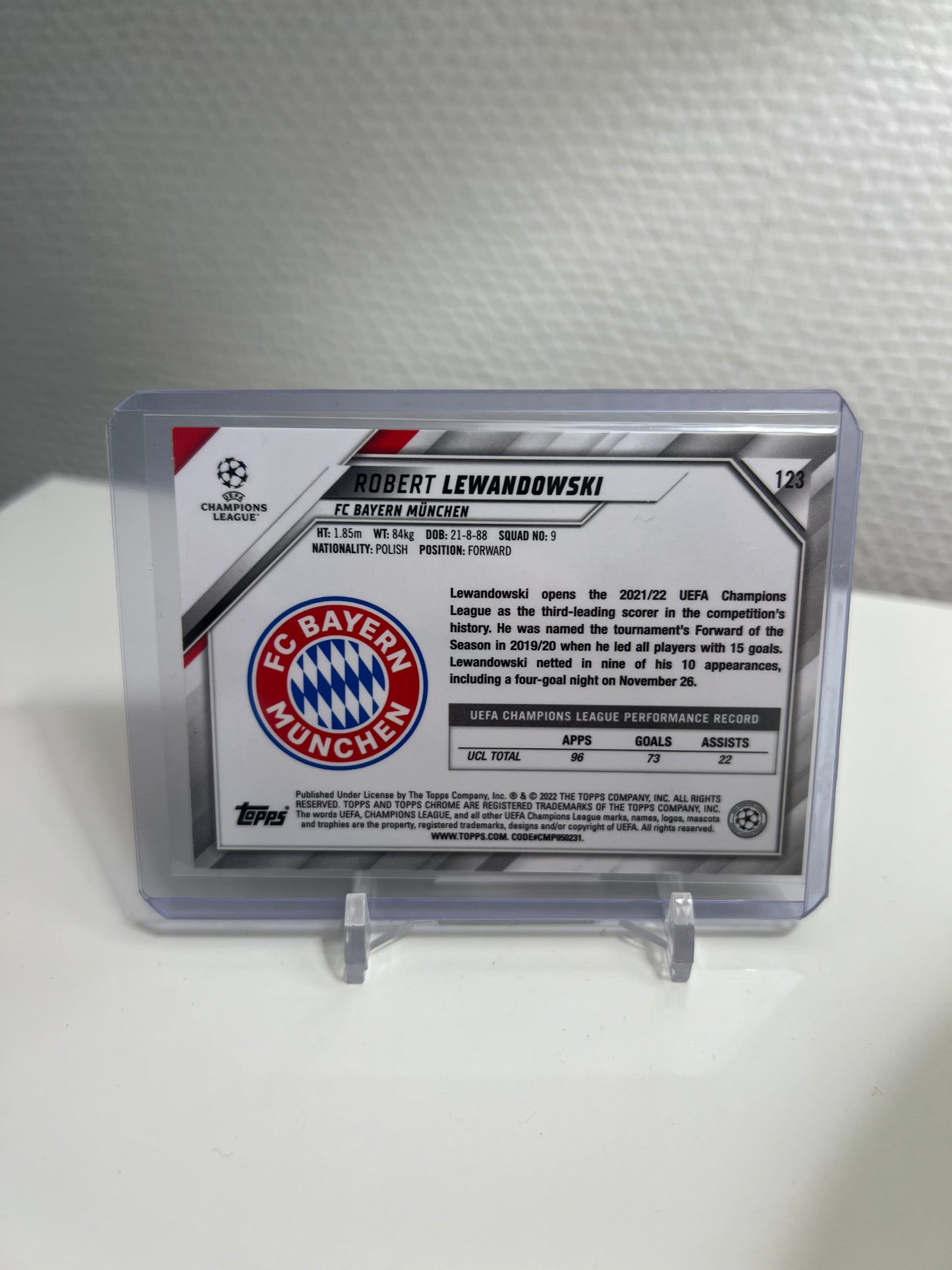 Chrome 21-22 - Robert Lewandowski - FC Bayern München