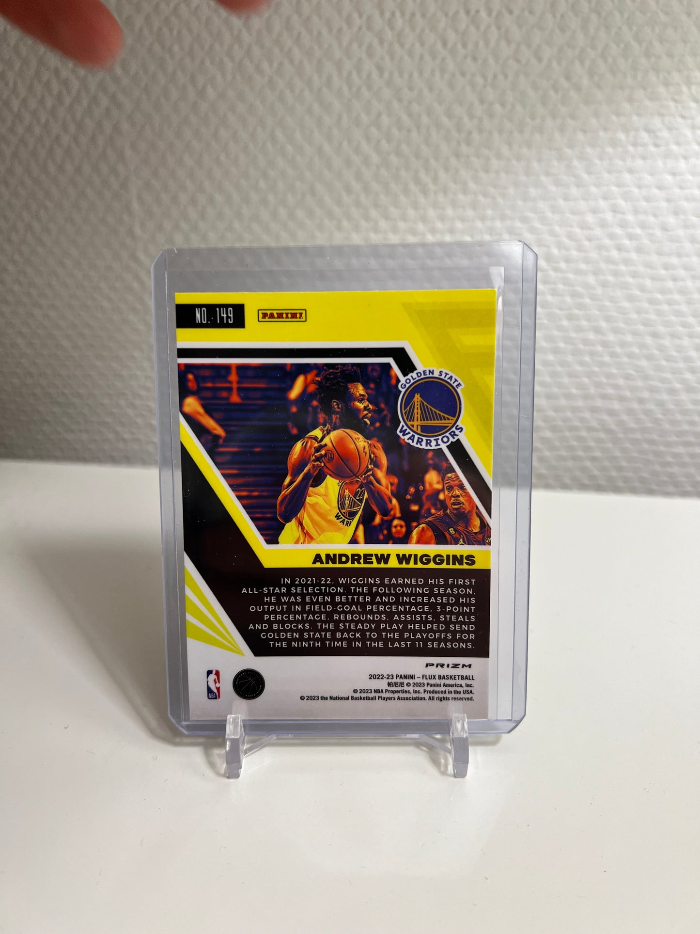 Flux 22-23 - Andrew Wiggins Silver Prizm - Golden State Warriors