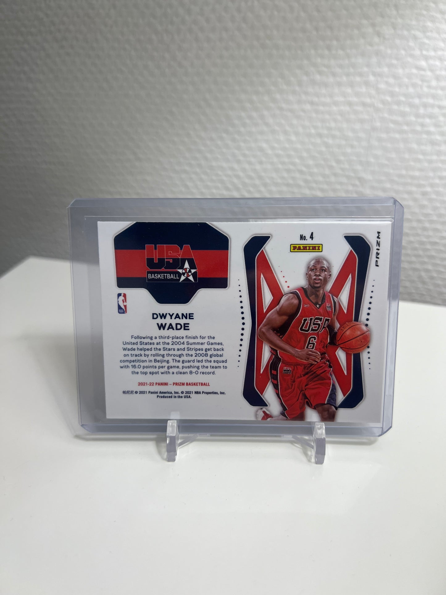 Prizm 21-22 - Dwyane Wade Holo - USA Basketball