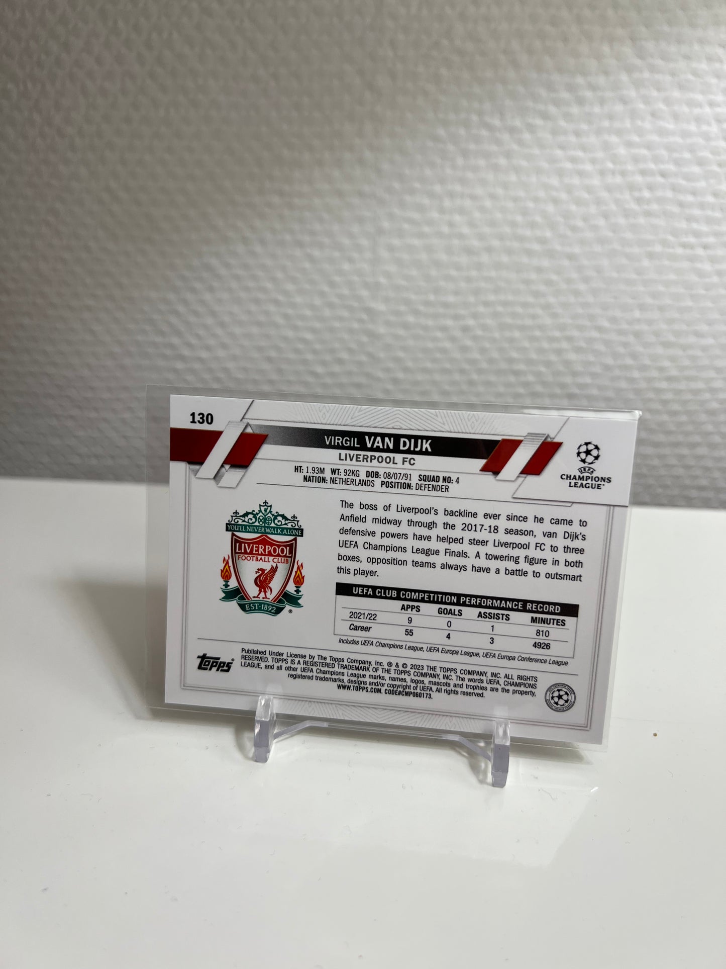 Chrome 22-23 - Virgil van Dijk - FC Liverpool