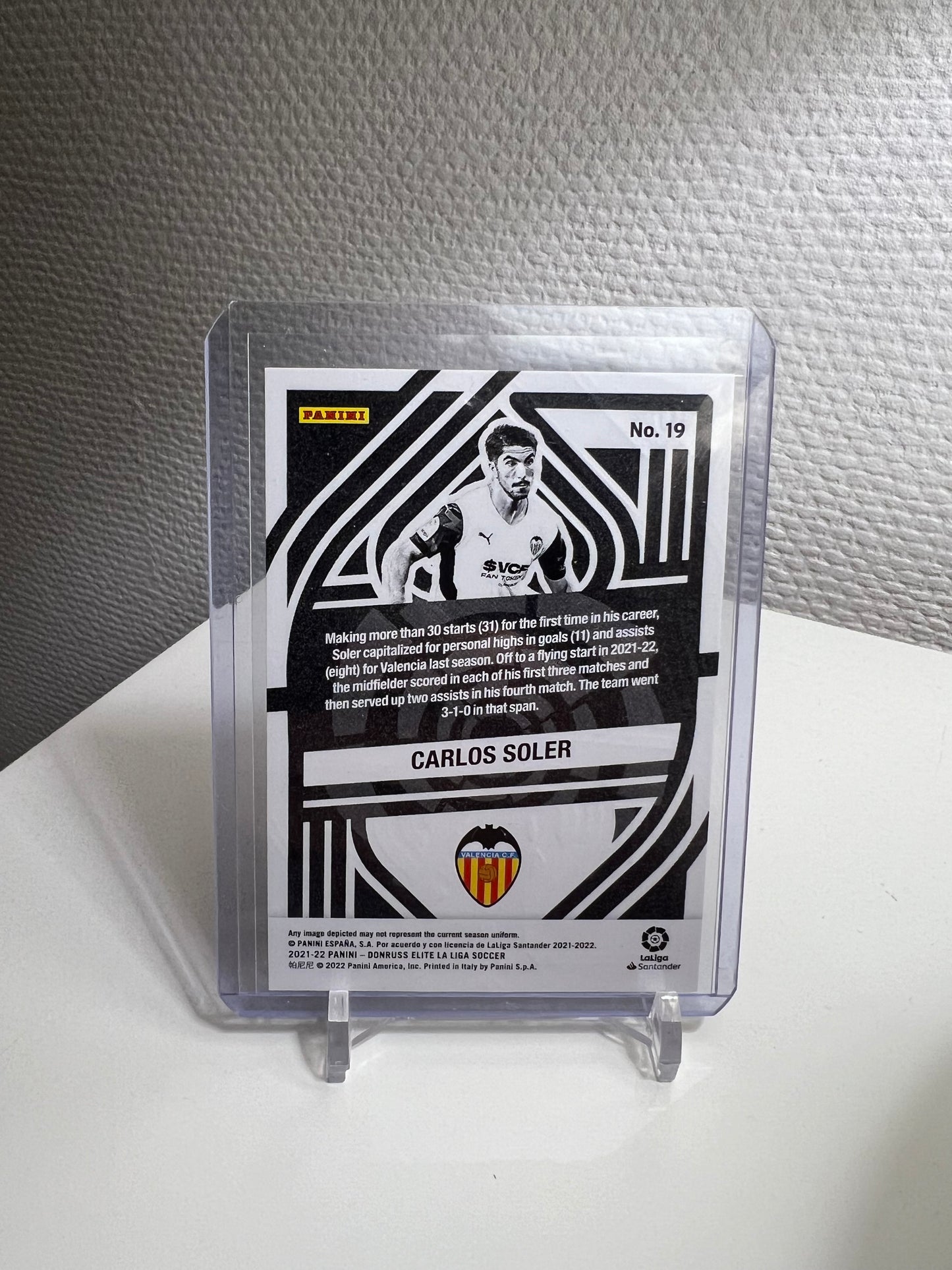 Donruss Elite 21-22 - Carlos Soler Elite Deck - FC Valencia