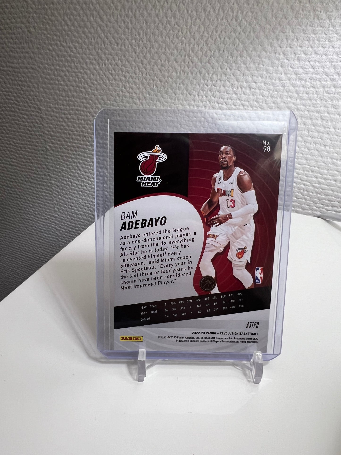Revolution 22-23 - Bam Adebayo Astro - Miami Heat