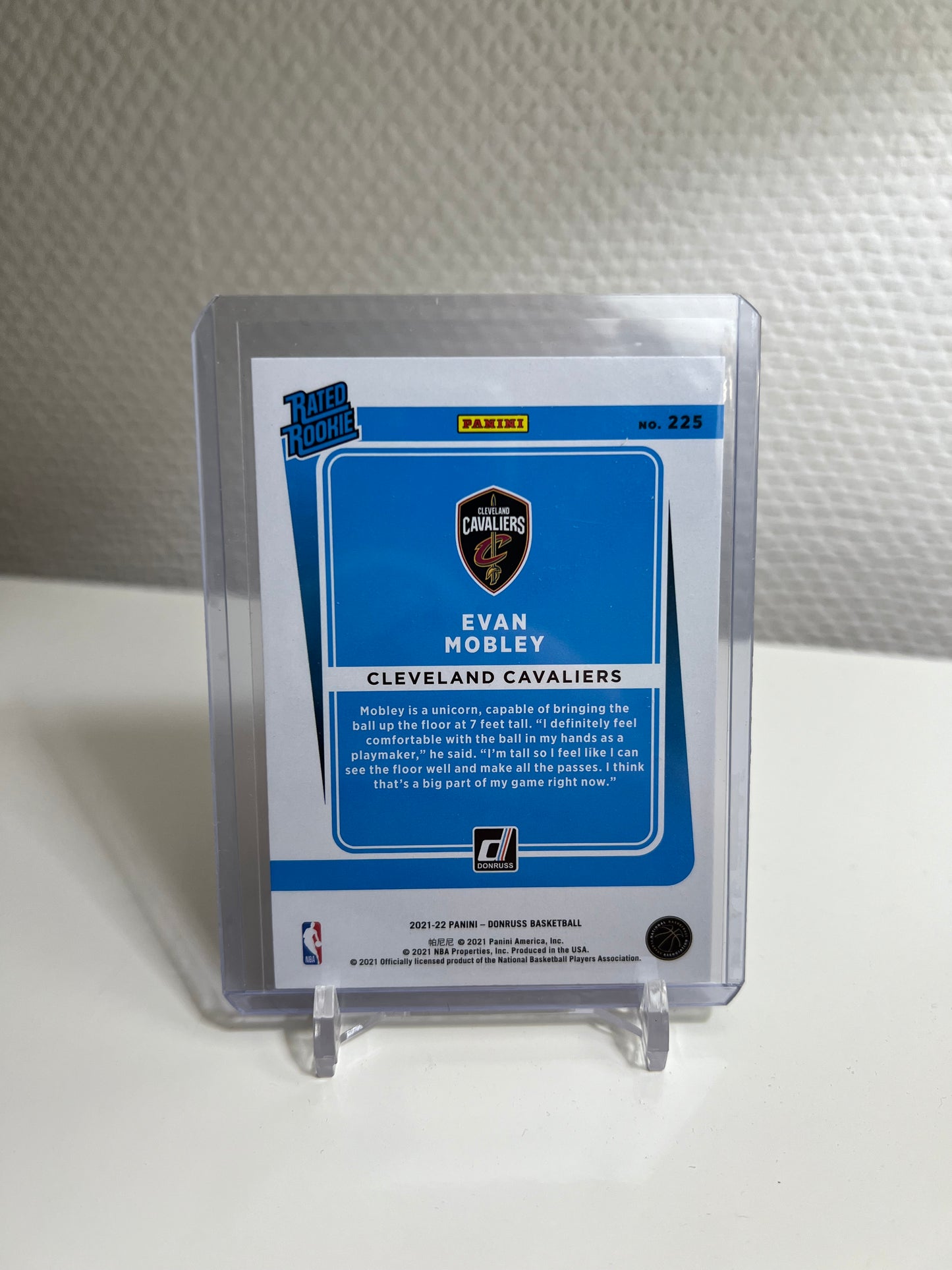 Donruss 21-22 - Evan Mobley Rated Rookie - Cleveland Cavaliers