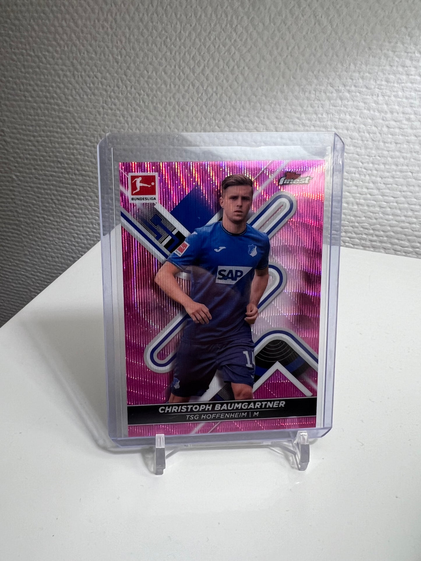 Finest 21-22 - Christoph Baumgartner Pink Wave /300 - TSG 1899 Hoffenheim