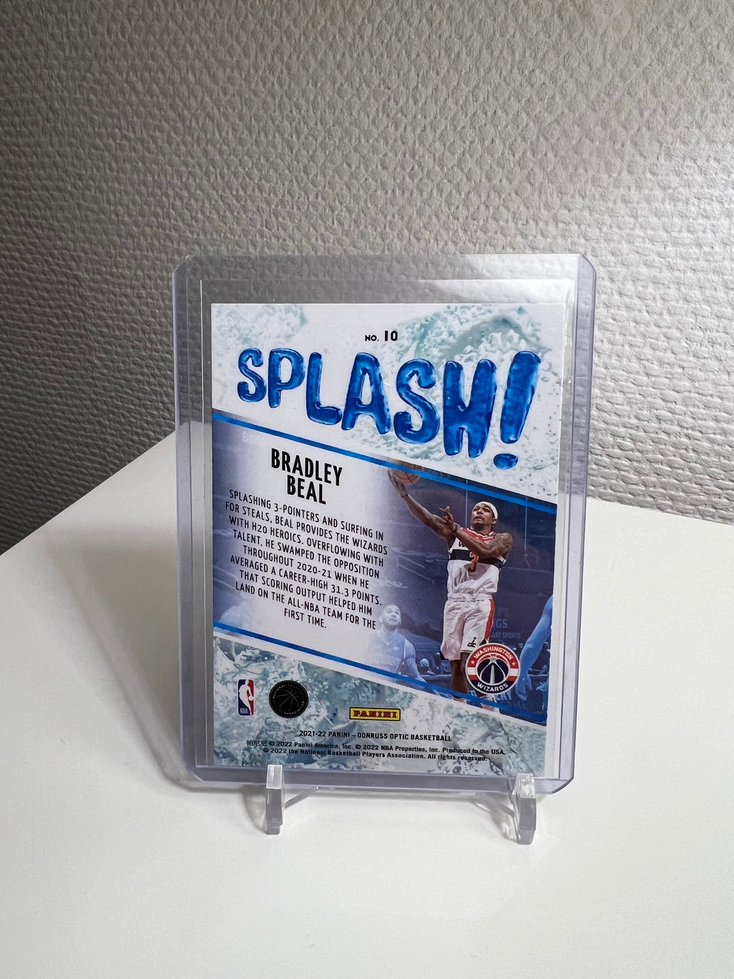 Donruss Optic 21-22 - Bradley Beal Splash! - Washington Wizards