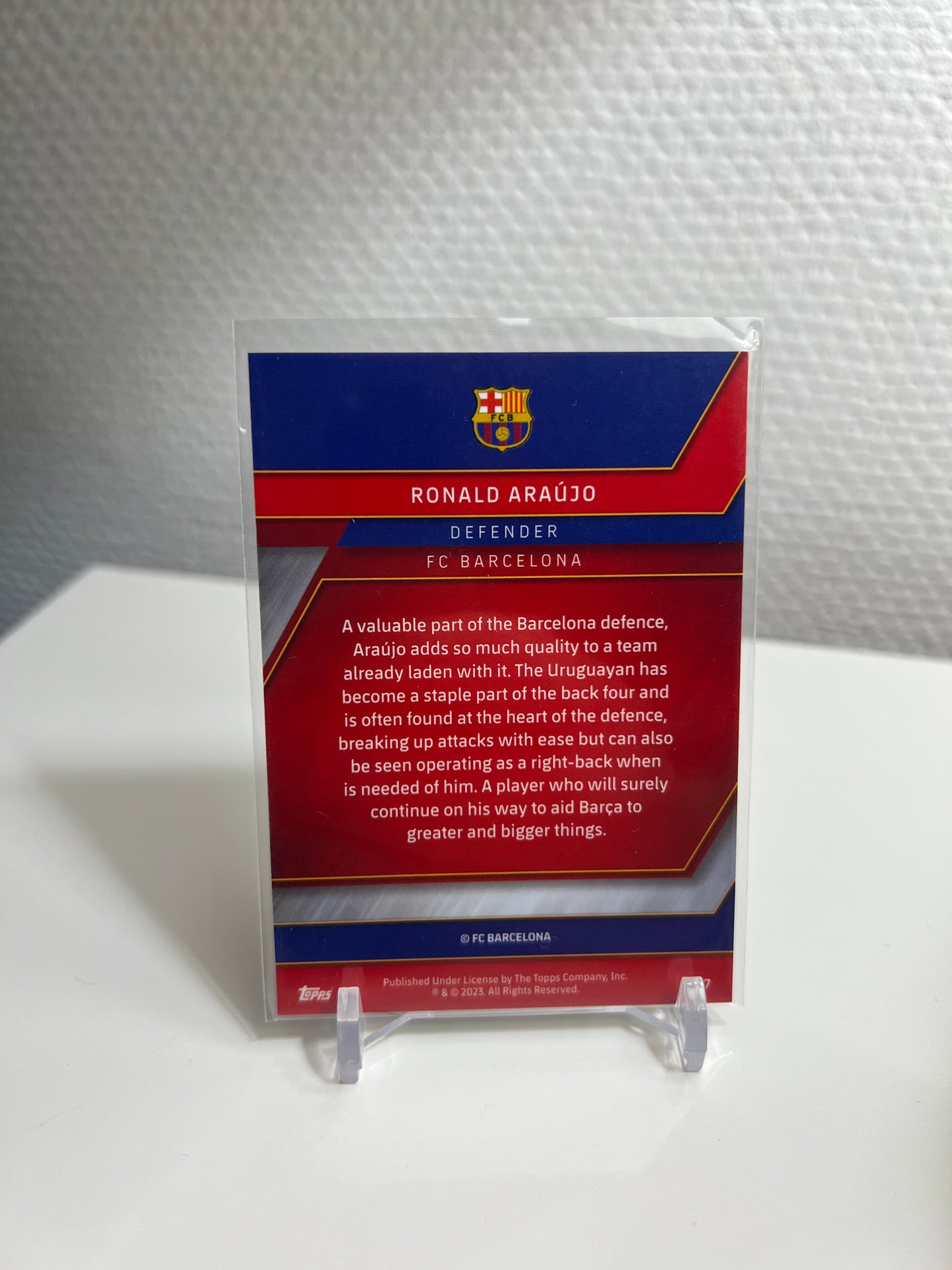 Chrome 22-23 - Ronald Araujo Action - FC Barcelona
