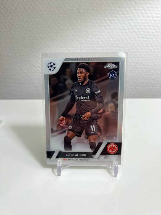 Chrome 22-23 - Faride Alidou RC Card - Eintracht Frankfurt