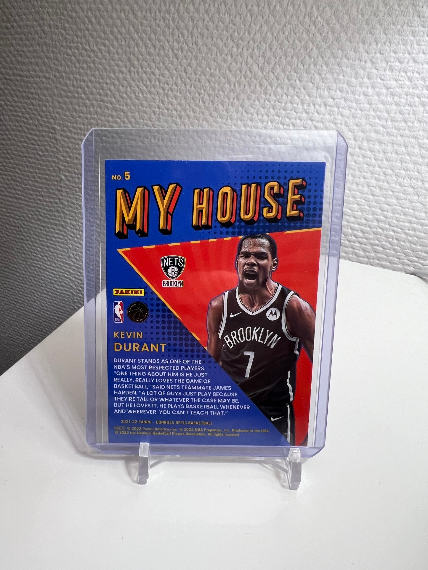 Donruss Optic 21-22 - Kevin Durant My House - Brooklyn Nets