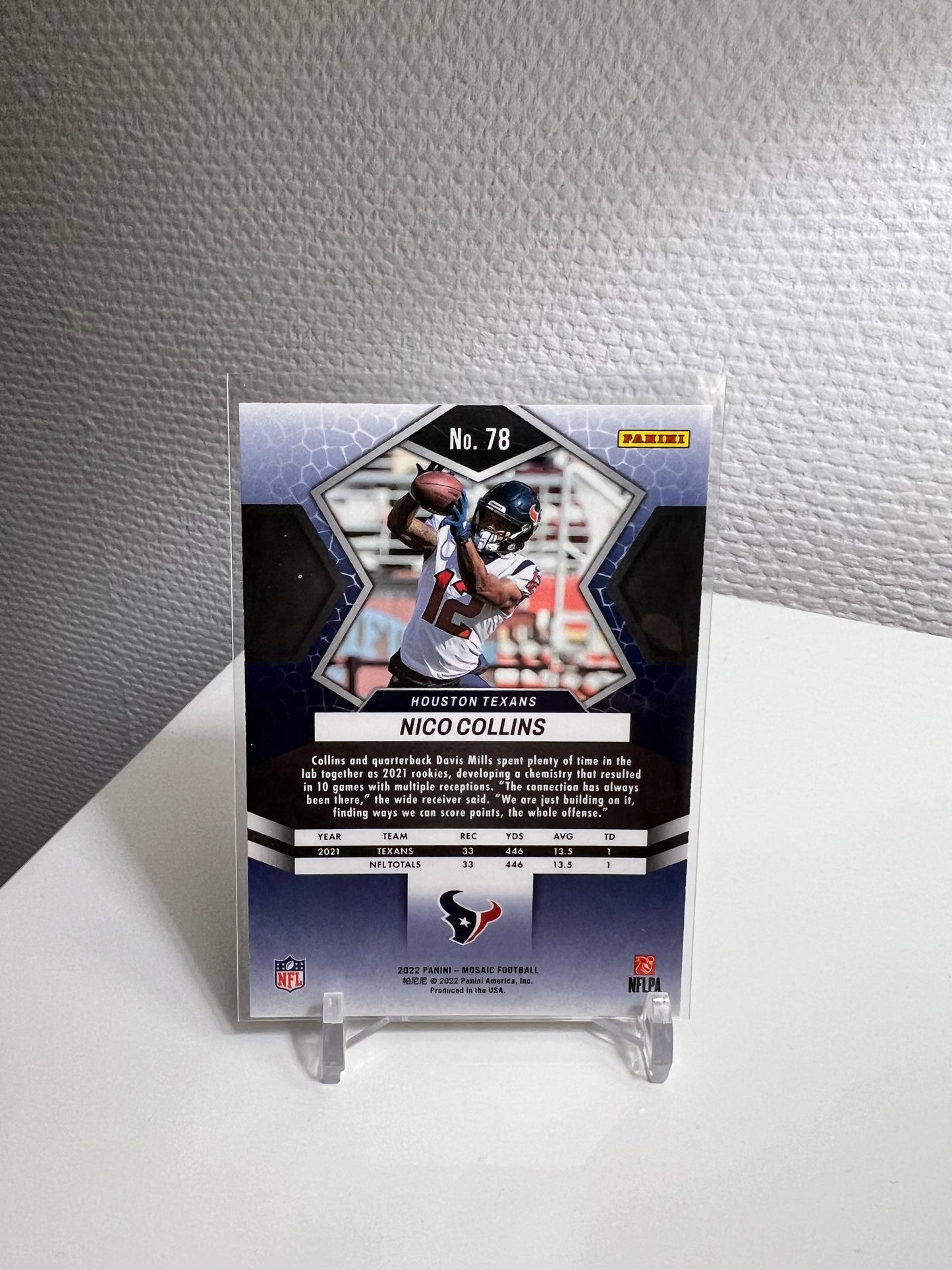 Mosaic 22 - Nico Collins - Houston Texans
