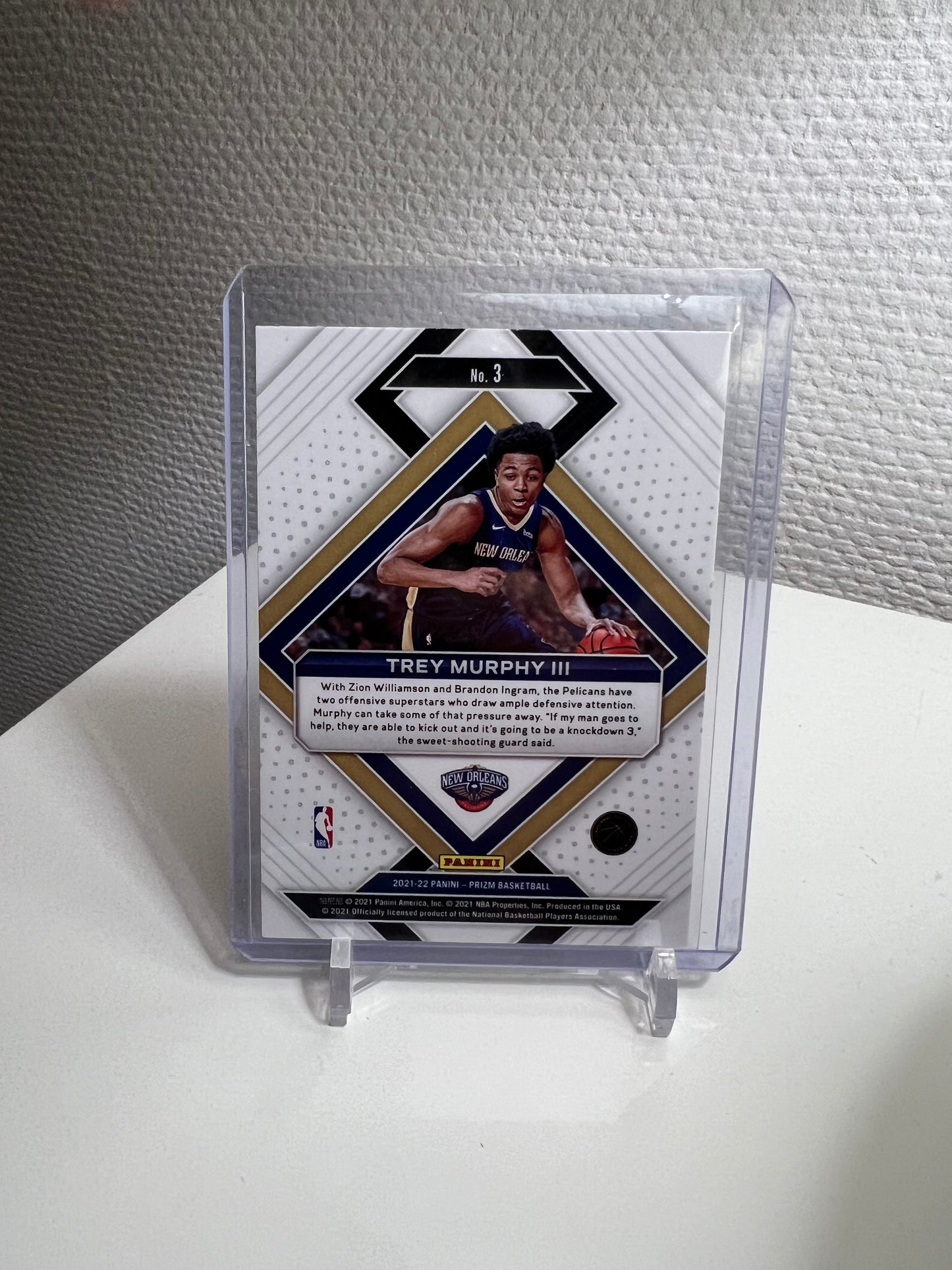 Prizm 21-22 - Trey Murphy III Emergent RC Card - New Orleans Pelicans