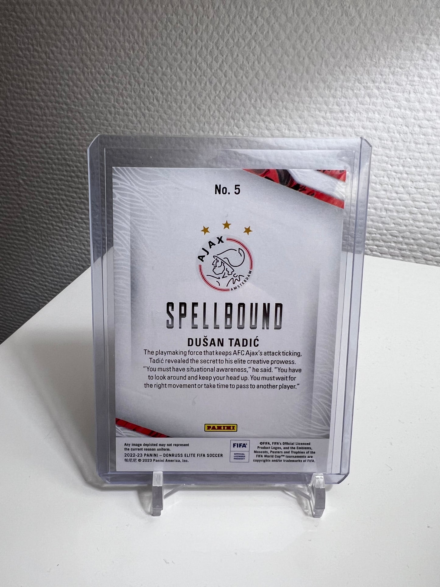 Donruss Elite 22-23 - Dusan Tadic Spellbound C - Ajax Amsterdam