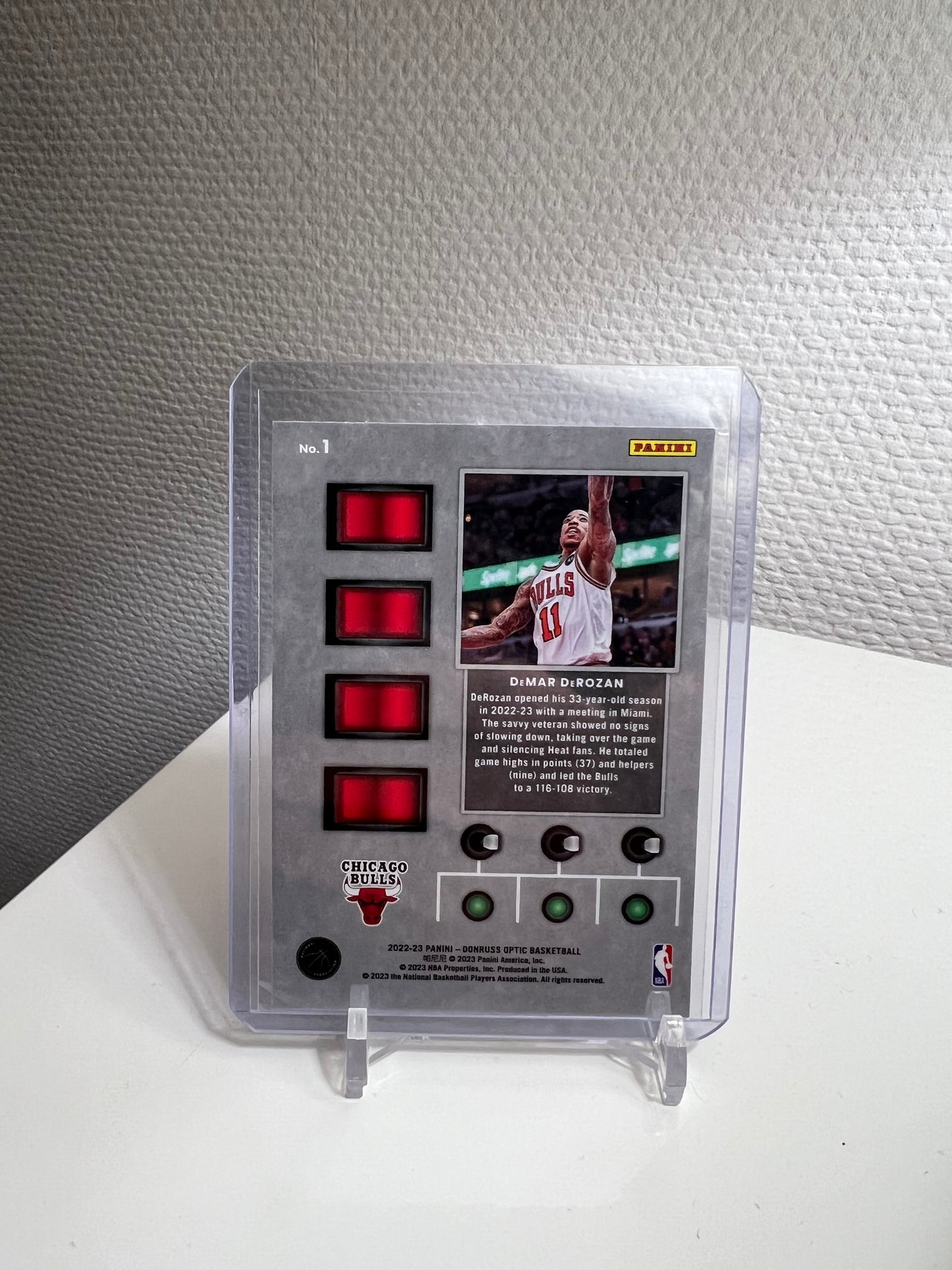 Donruss Optic 22-23 - DeMar DeRozan T-Minus 3..2..1.. - Chicago Bulls