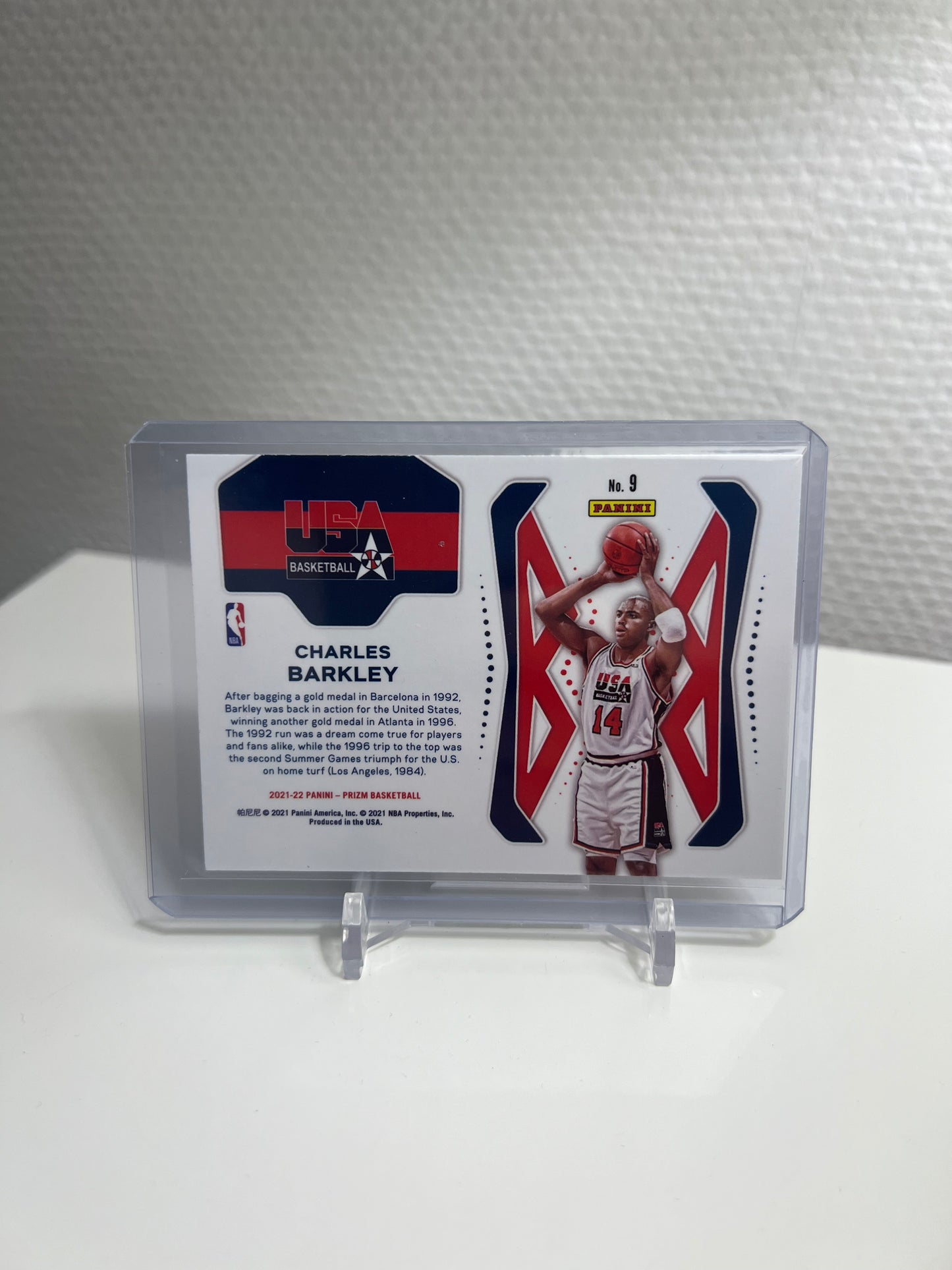 Prizm 21-22 - Charles Barkley - USA Basketball