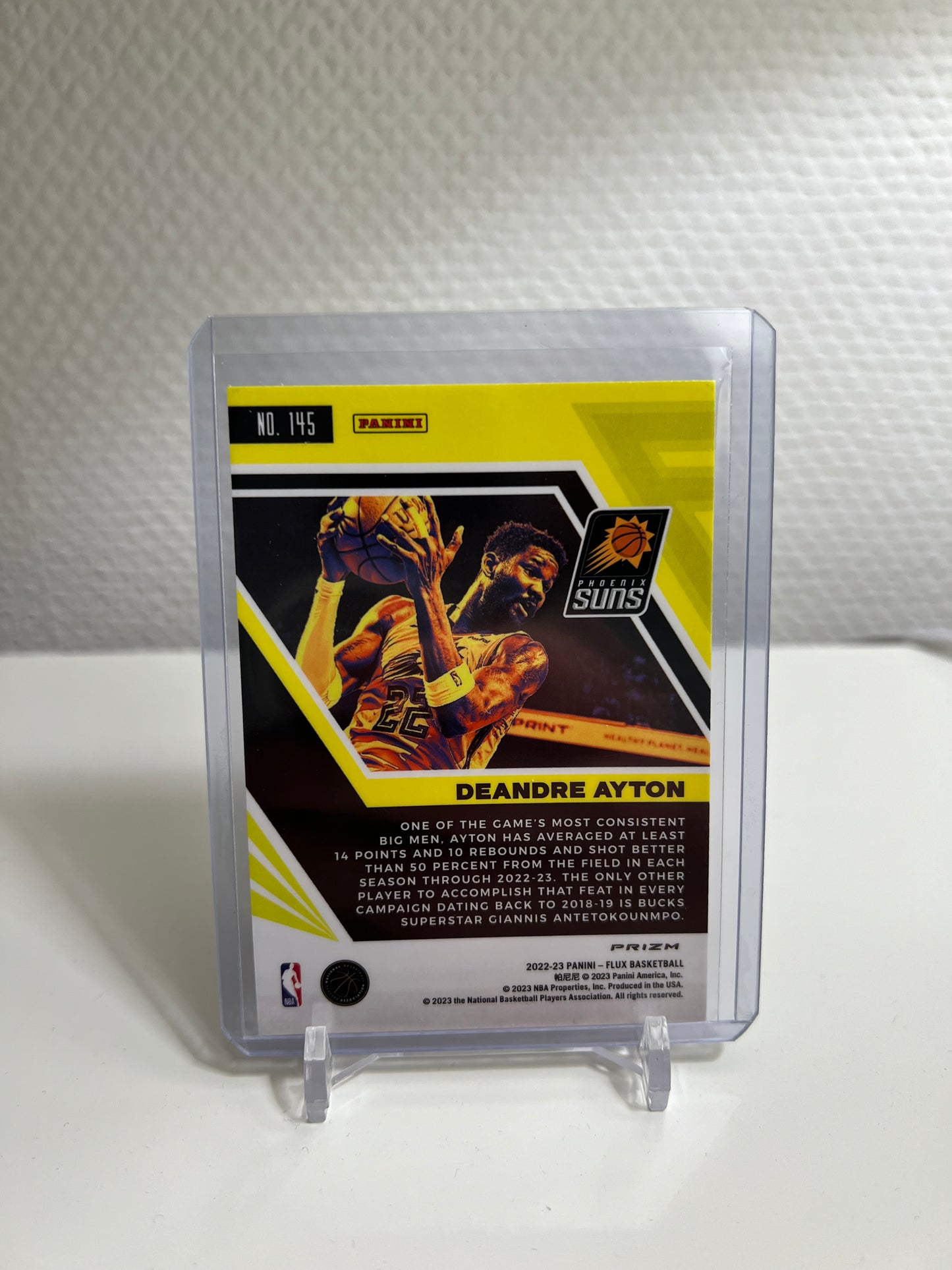 Flux 22-23 - Deandre Ayton Silver Prizm - Phoenix Suns