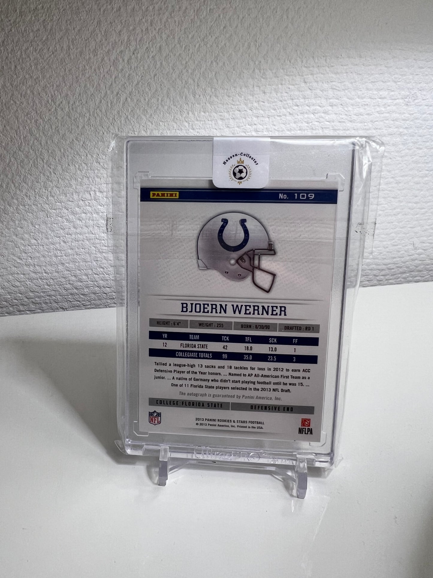 Rookies & Stars 13 - Björn Werner Autograph /99 - Indianapolis Colts
