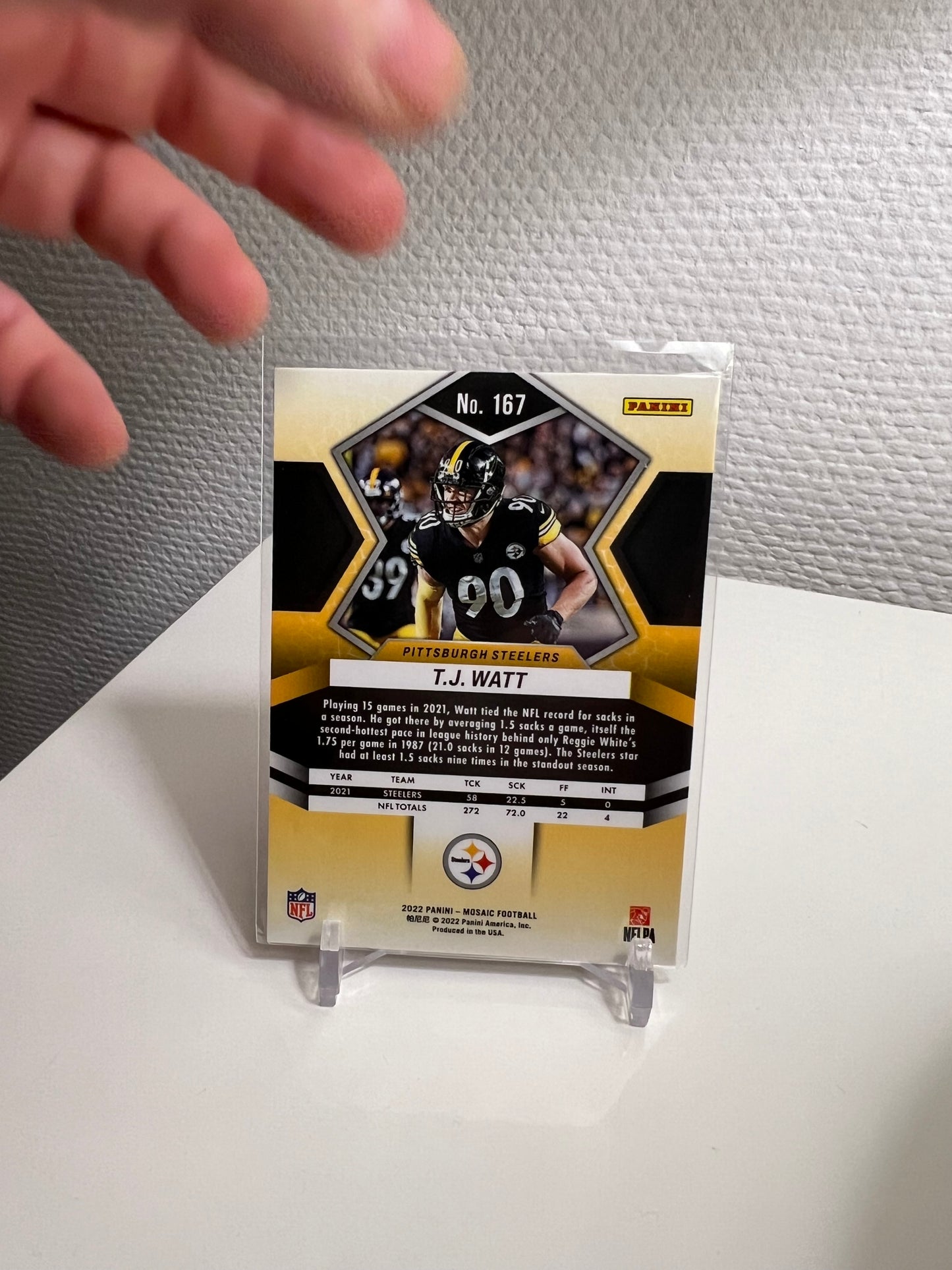 Mosaic 22 - T.J. Watt - Pittsburgh Steelers