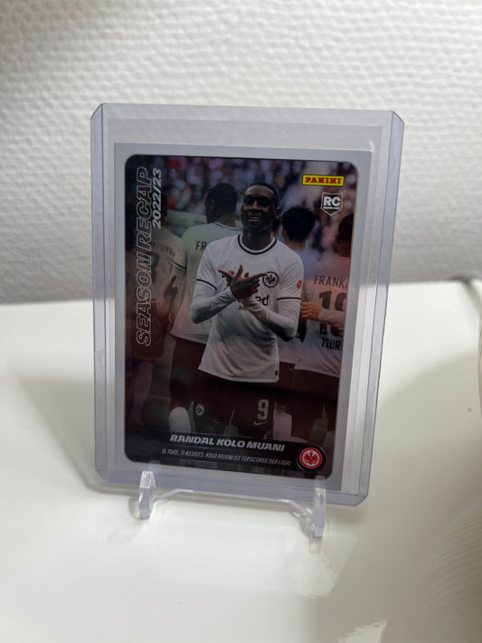 Panini Season Recap 22-23 - Randal Kolo Muani RC Card PR: 1483 #SGE10 - Eintracht Frankfurt
