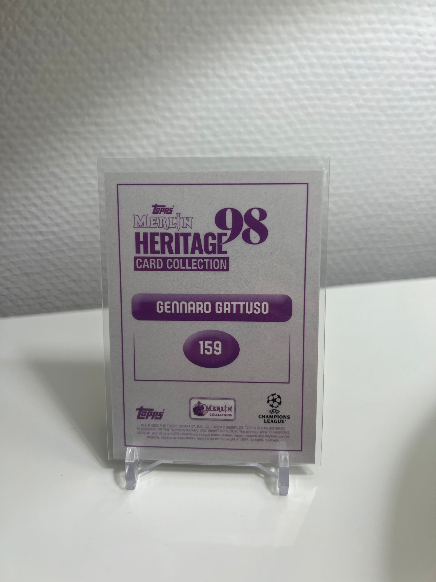 Merlin Heritage 98 22-23 - Gennaro Gattuso Legend - AC Mailand