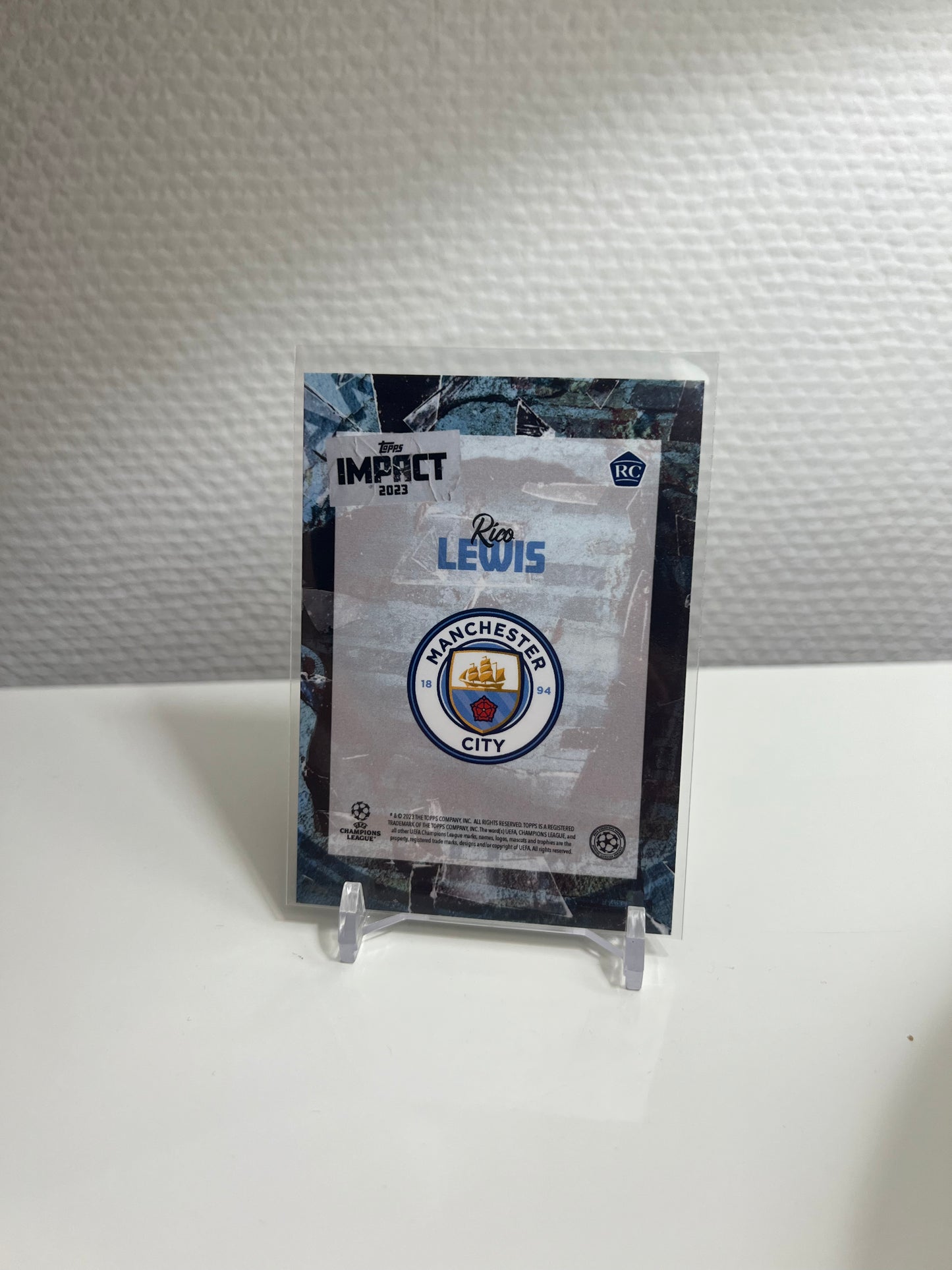 Topps Impact 22-23 - Rico Lewis RC Card - Manchester City