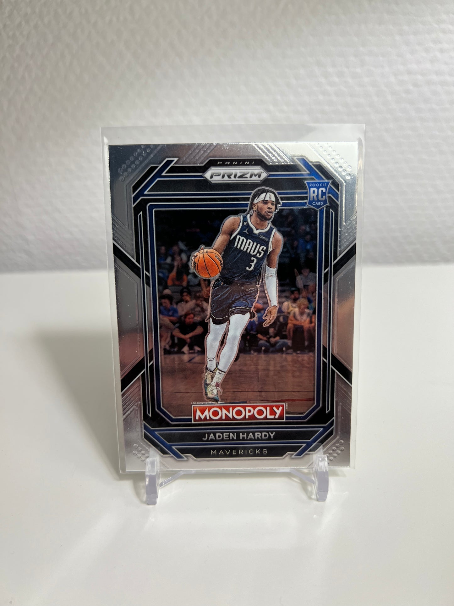 Panini Prizm Monopoly 22-23 - Jaden Hardy RC Card - Dallas Mavericks