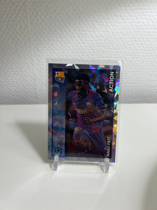 Topps Merlin Heritage 97 21-22 - Ansu Fati Action - FC Barcelona