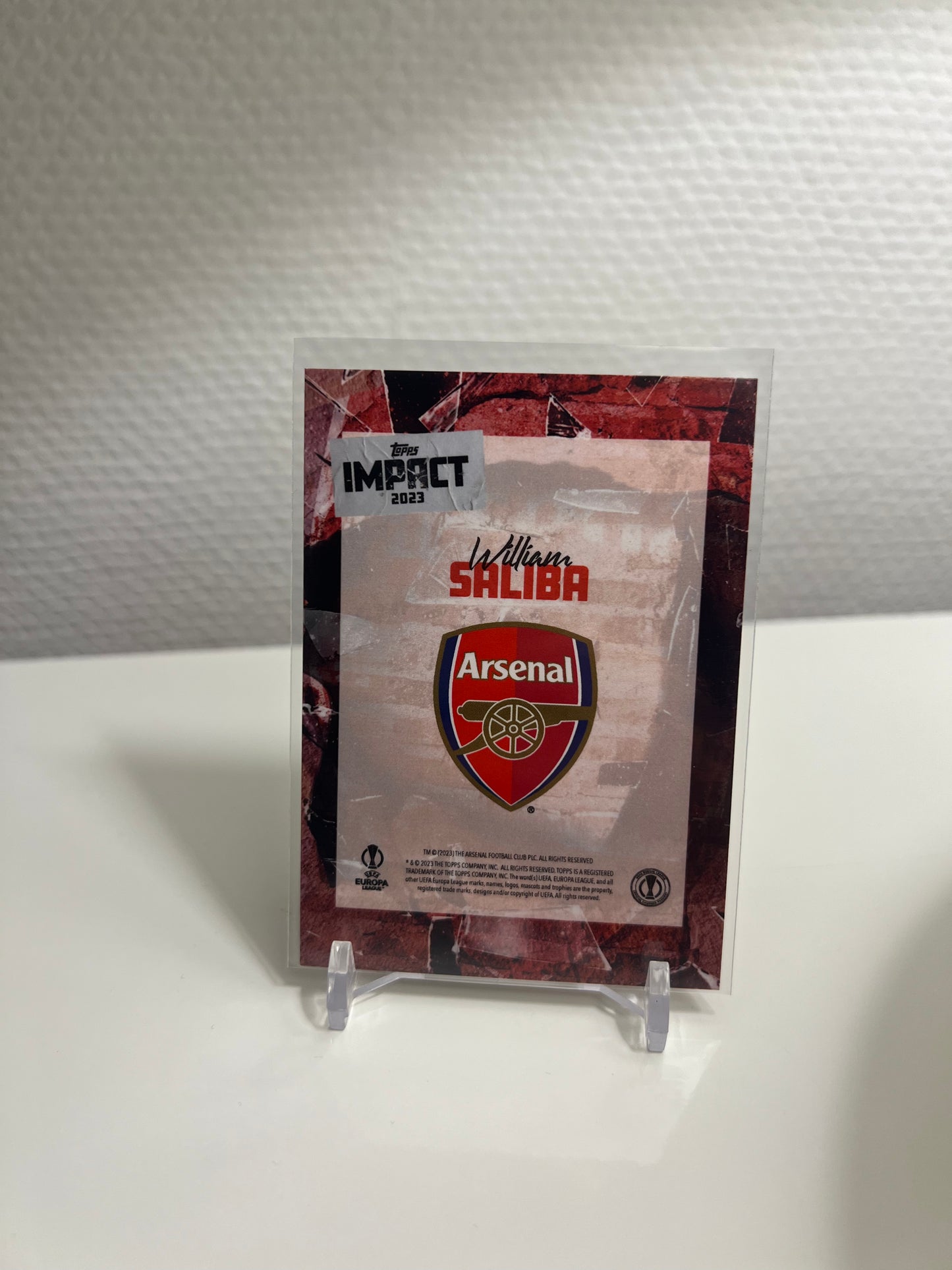 Topps Impact 22-23 - William Saliba - Arsenal London