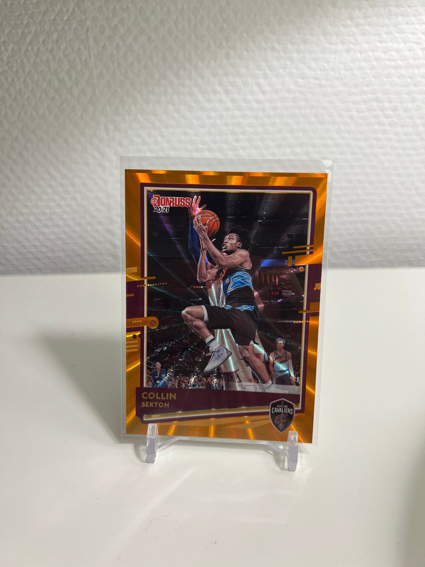 Panini Donruss 20-21 - Collin Sexton Orange Laser - Cleveland Cavaliers