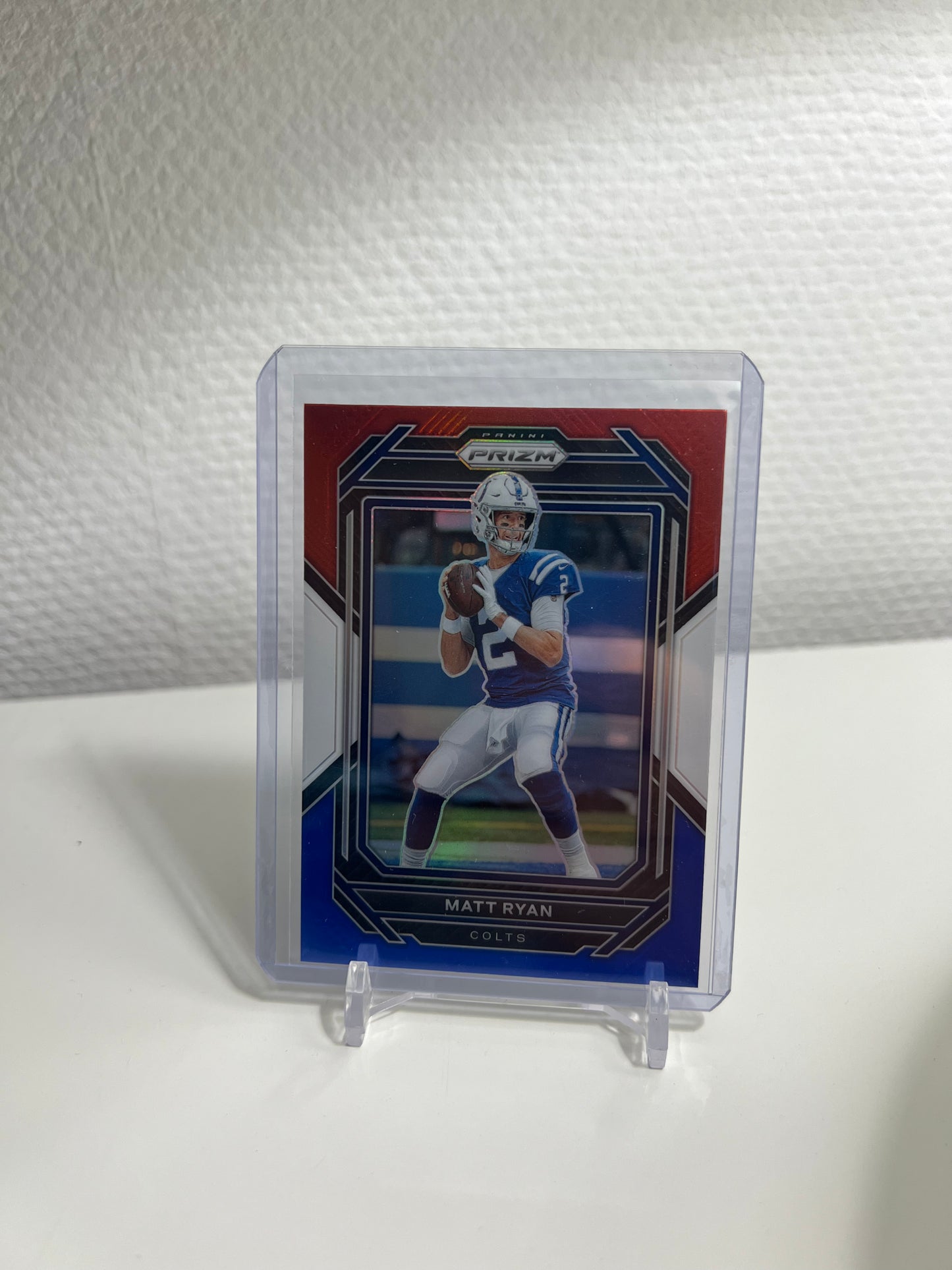 Panini Prizm 22 - Matt Ryan Tri-Color Red Blue White - Indianapolis Colts