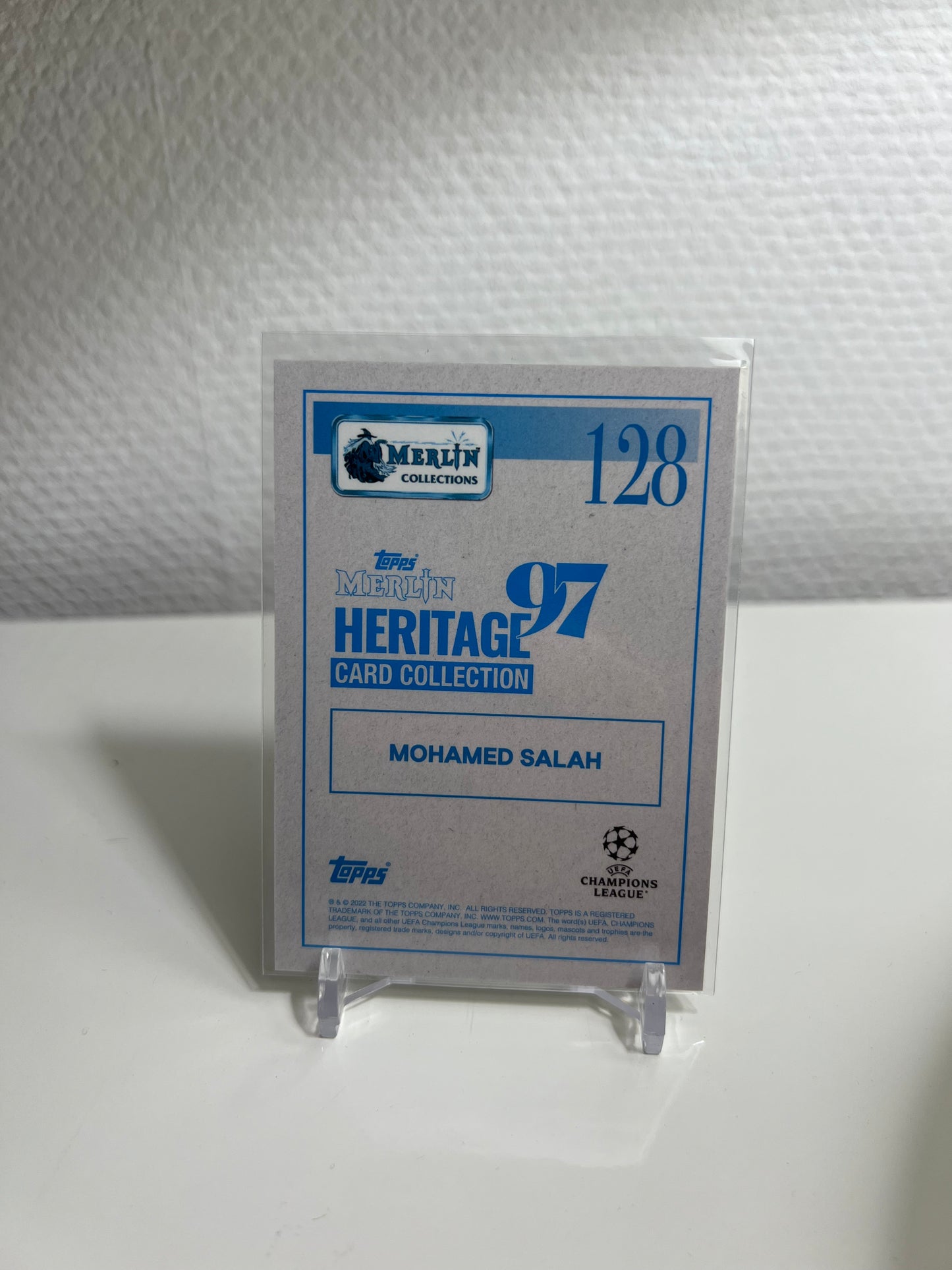 Topps Merlin Heritage 97 21-22 - Mohamed Salah Action - FC Liverpool