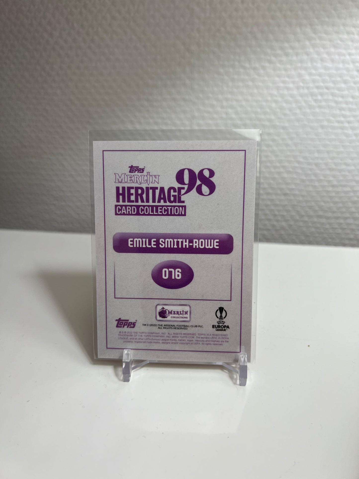 Merlin Heritage 98 22-23 - Emile Smith Rowe - Arsenal London