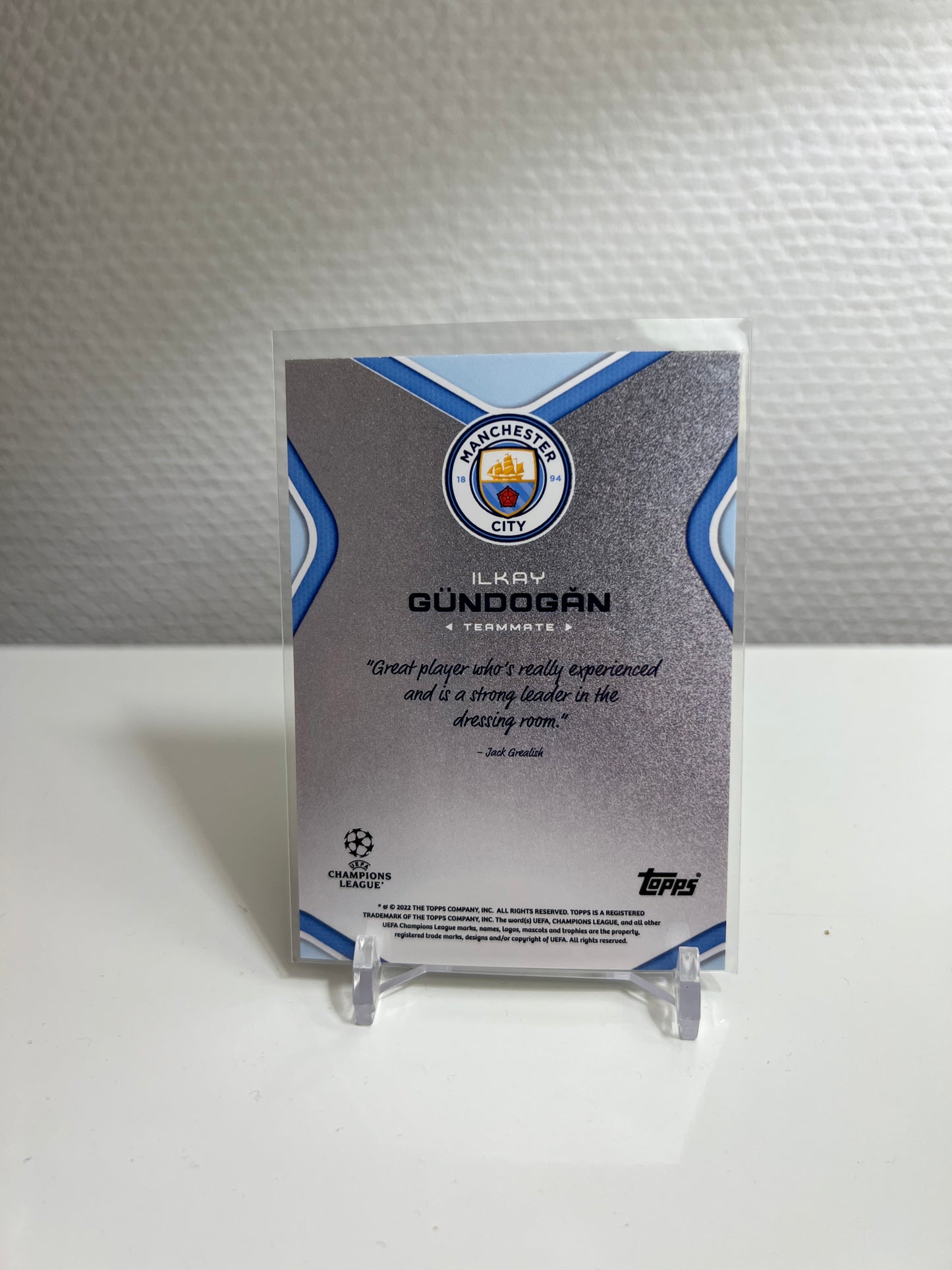 Topps Platinum Curated Set 22-23 - Ilkay Gündogan Teammate - Manchester City
