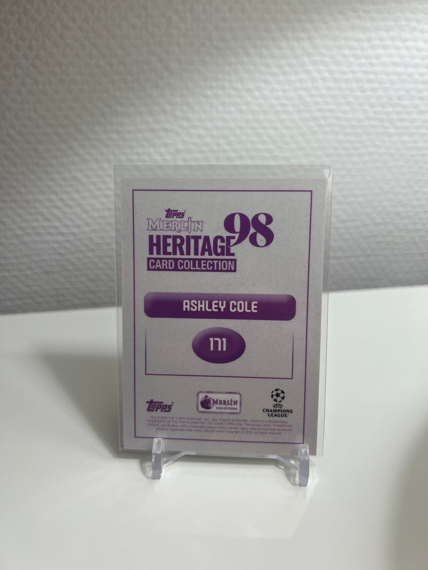 Topps Merlin Heritage 98 22-23 - Ashley Cole Legend - Chelsea London