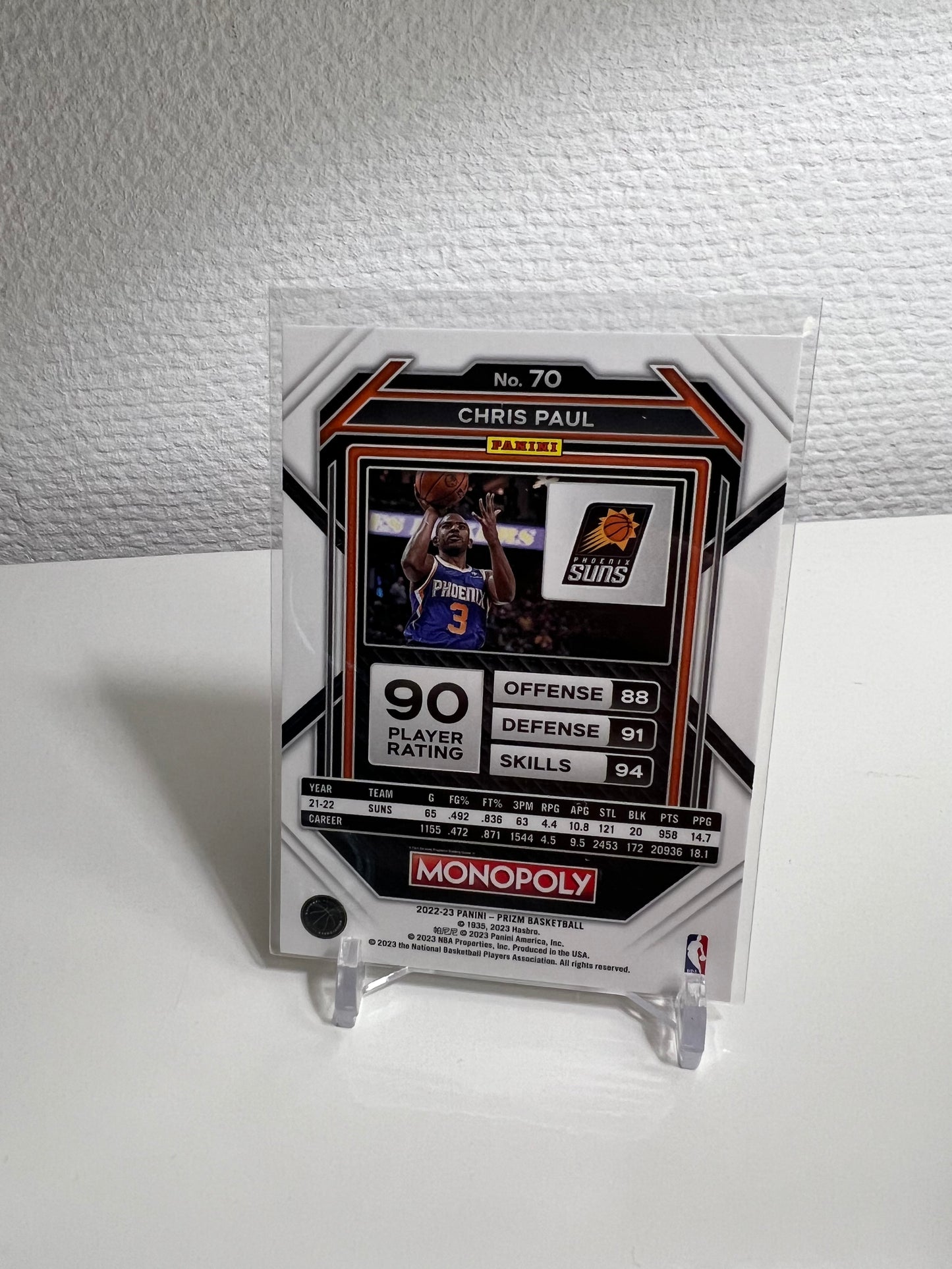 Panini Prizm Monopoly 22-23 - Chris Paul - Phoenix Suns